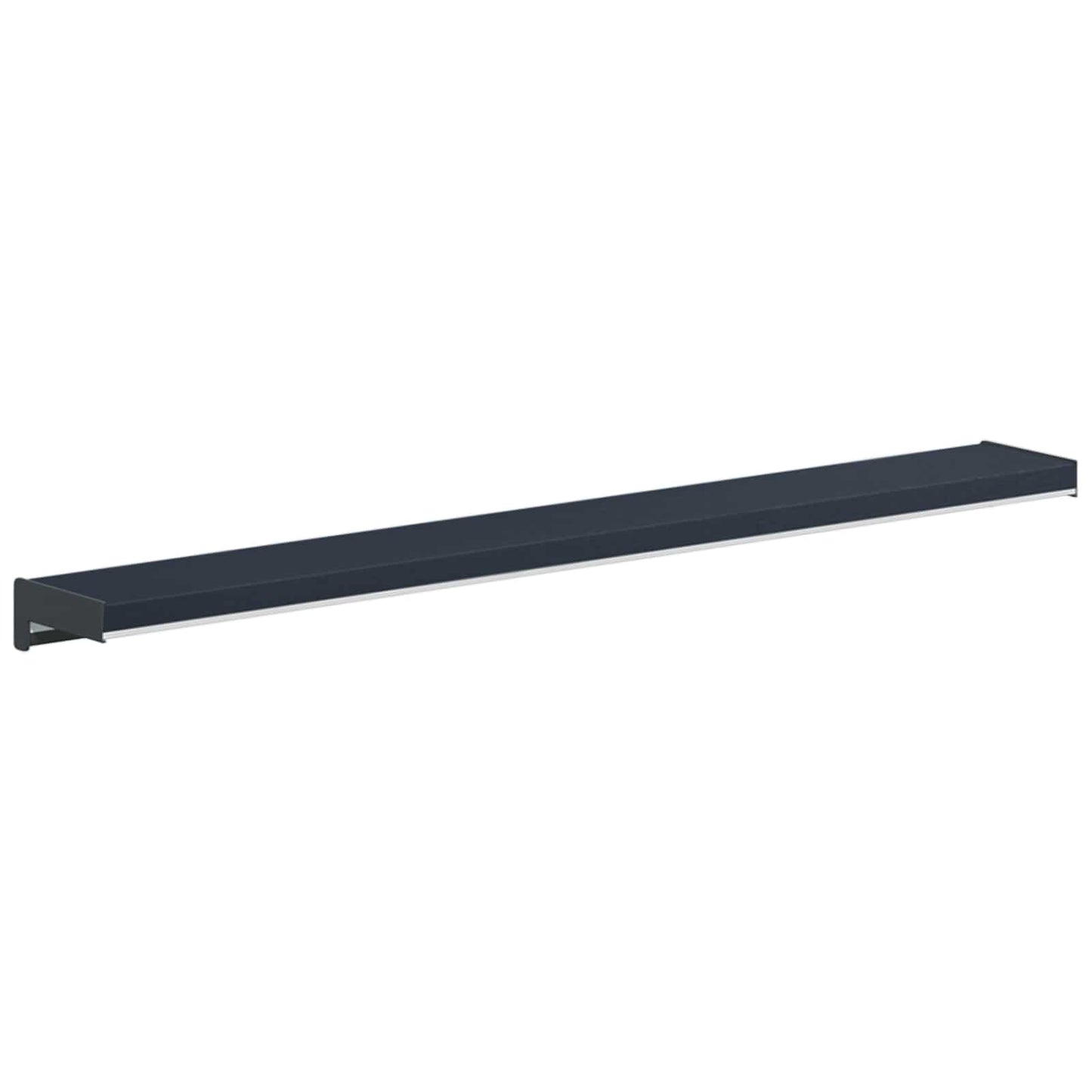 Vinduskarmer Anthracitt med trestruktur 100 x 10 x 4,5 cm PVC