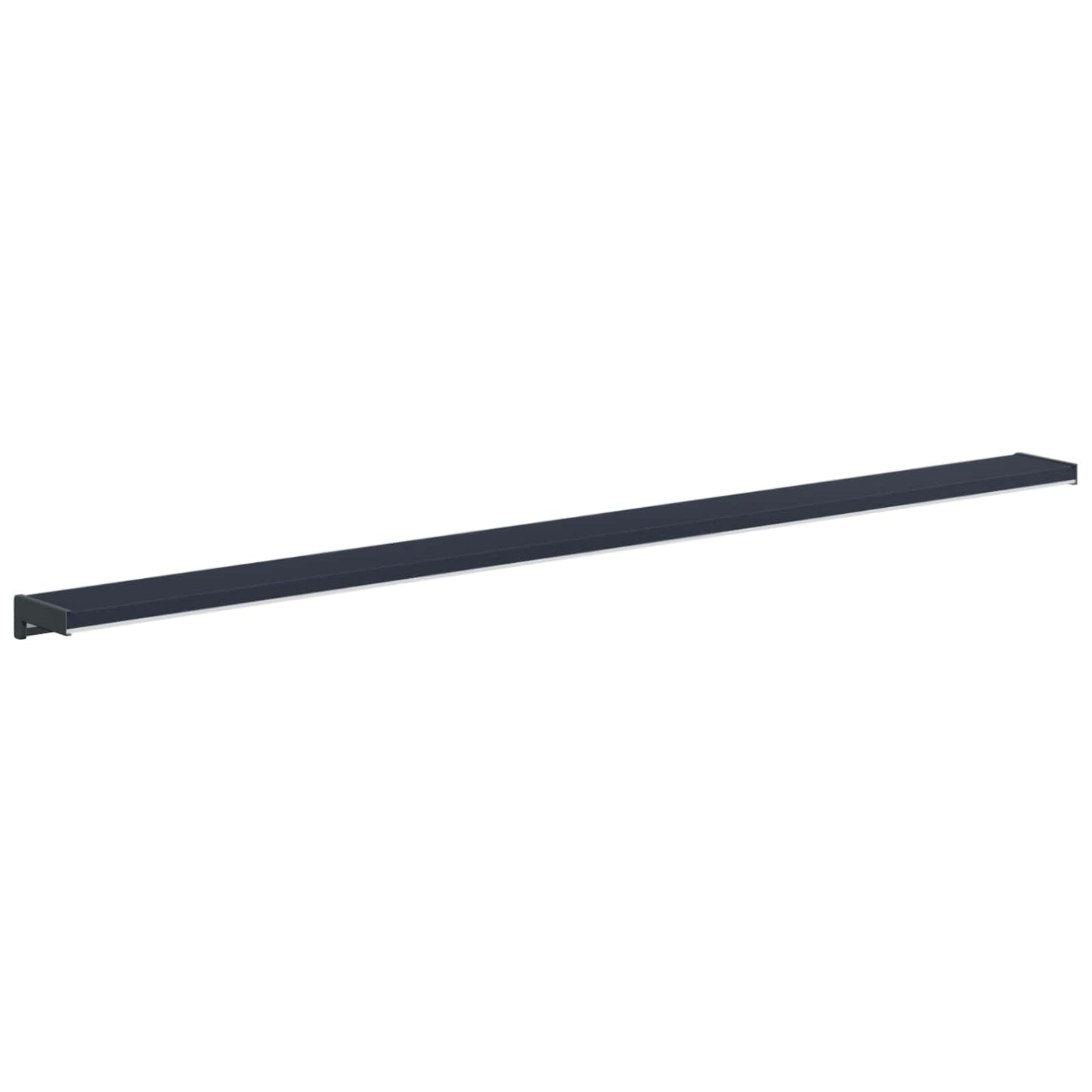 Vinduskarmer Anthracitt med trestruktur 160 x 10 x 4,5 cm PVC