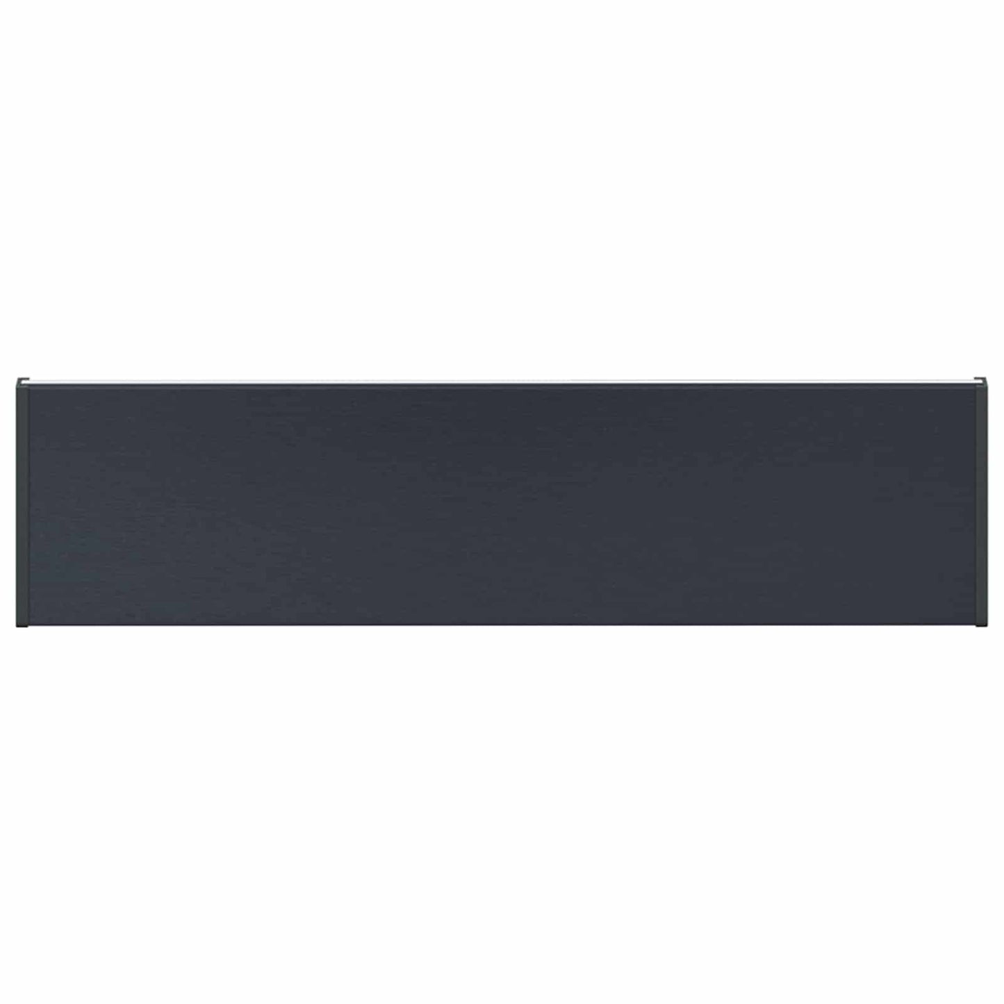 Vinduskarmer Anthracitt med trestruktur 60 x 20 x 4,5 cm PVC