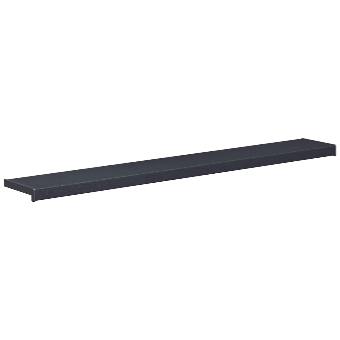 Vinduskarmer Anthracitt med trestruktur 120 x 20 x 4,5 cm PVC