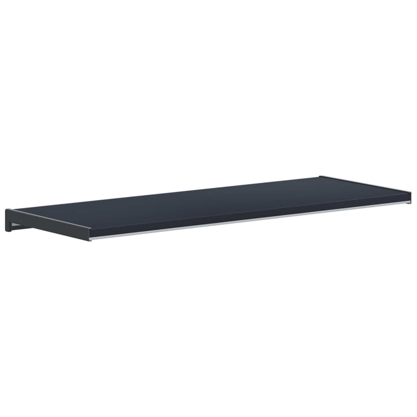 Vinduskarmer Anthracitt med trestruktur 100 x 30 x 4,5 cm PVC