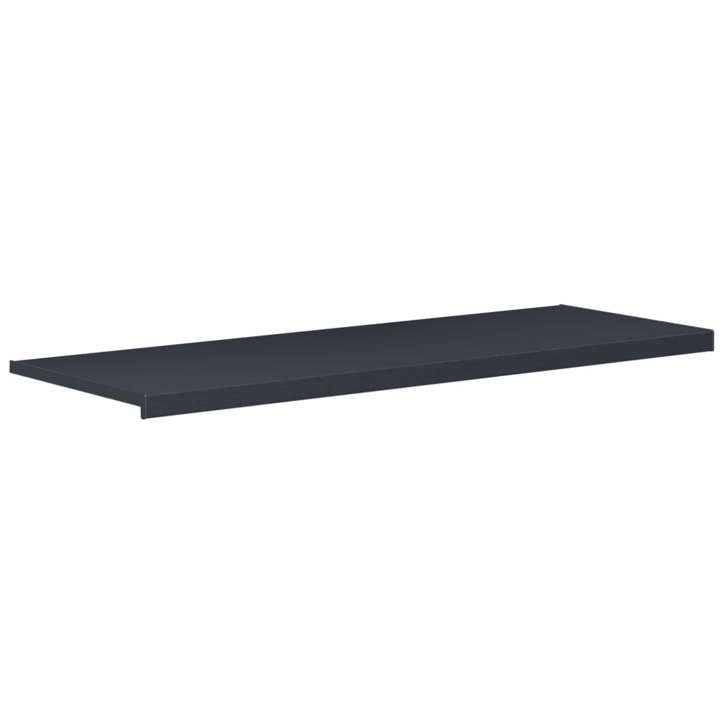 Vinduskarmer Anthracitt med trestruktur 140 x 50 x 4,5 cm PVC