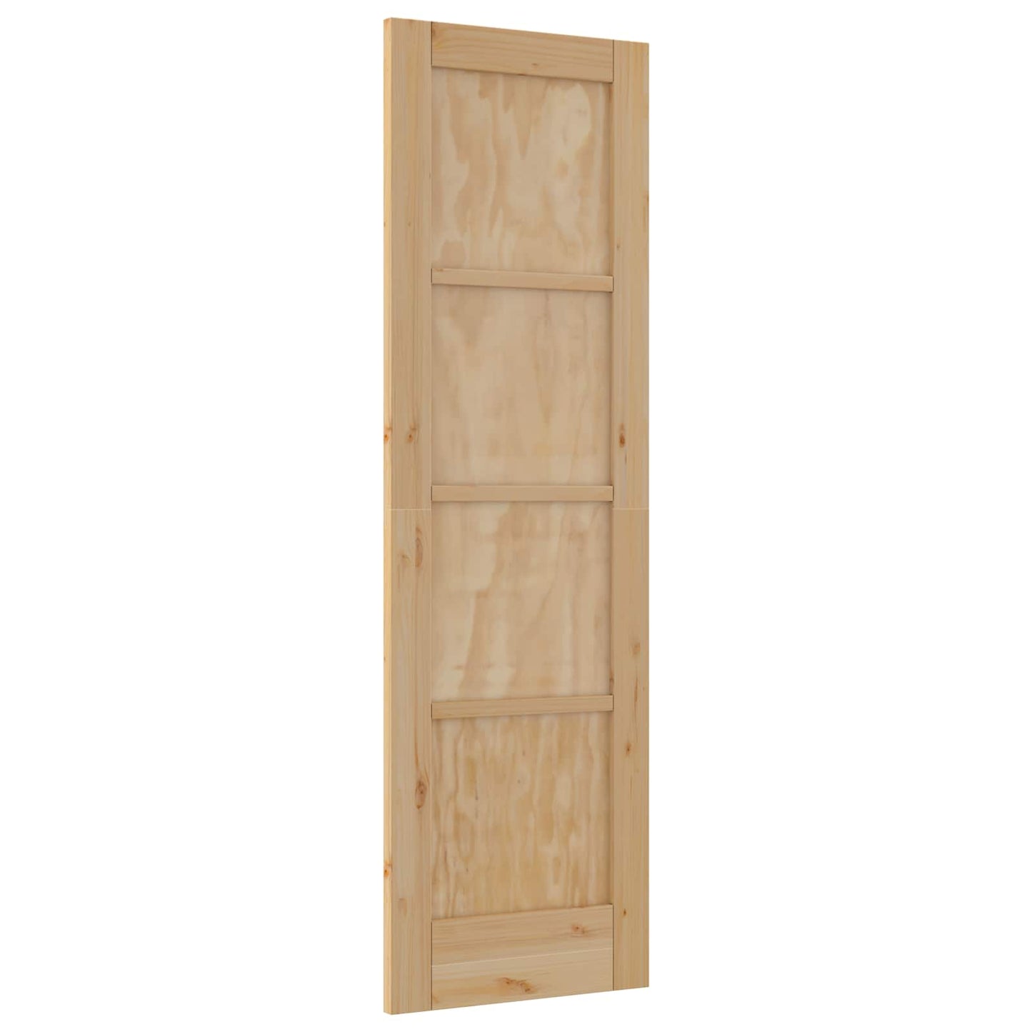 Innvendig Dør Naturlig 61 x 198,5 cm Kryssfinér