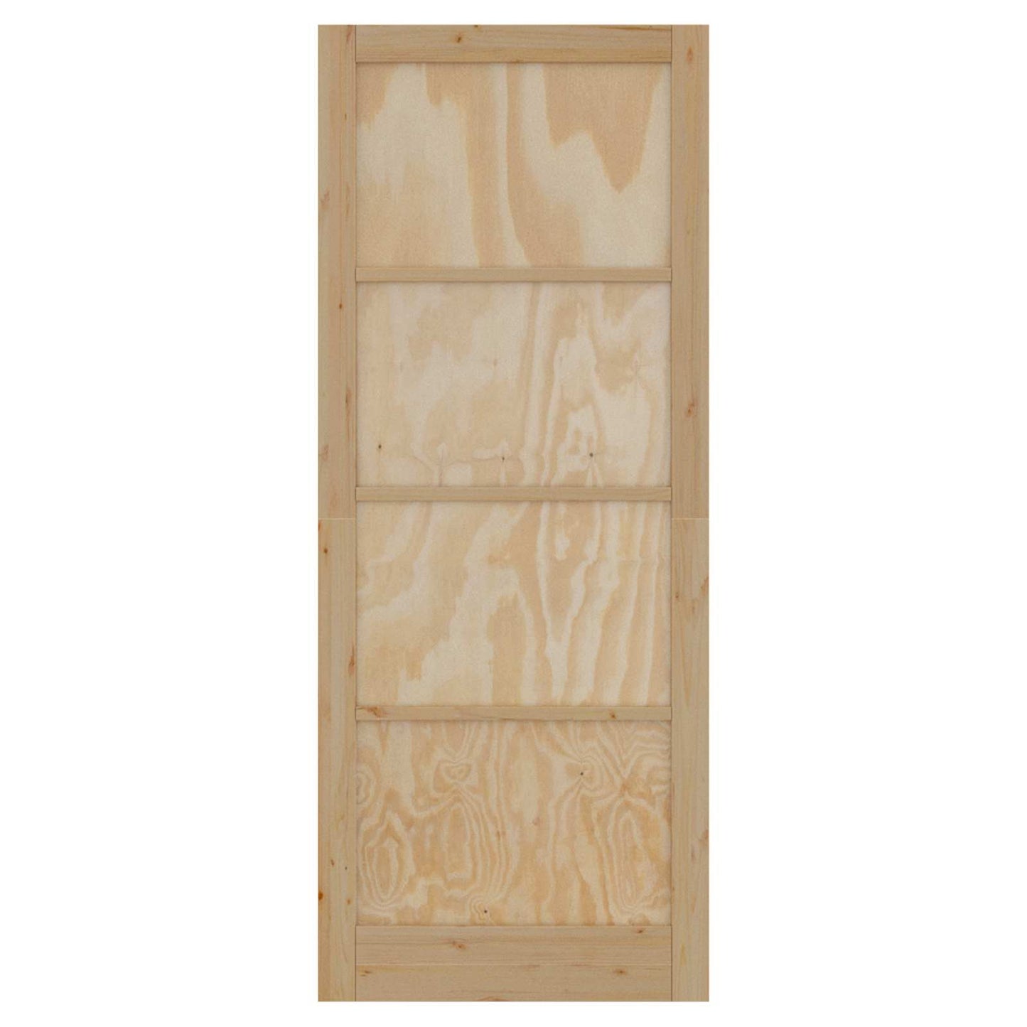 Innvendig Dør Naturlig 83 x 232 cm Kryssfinér