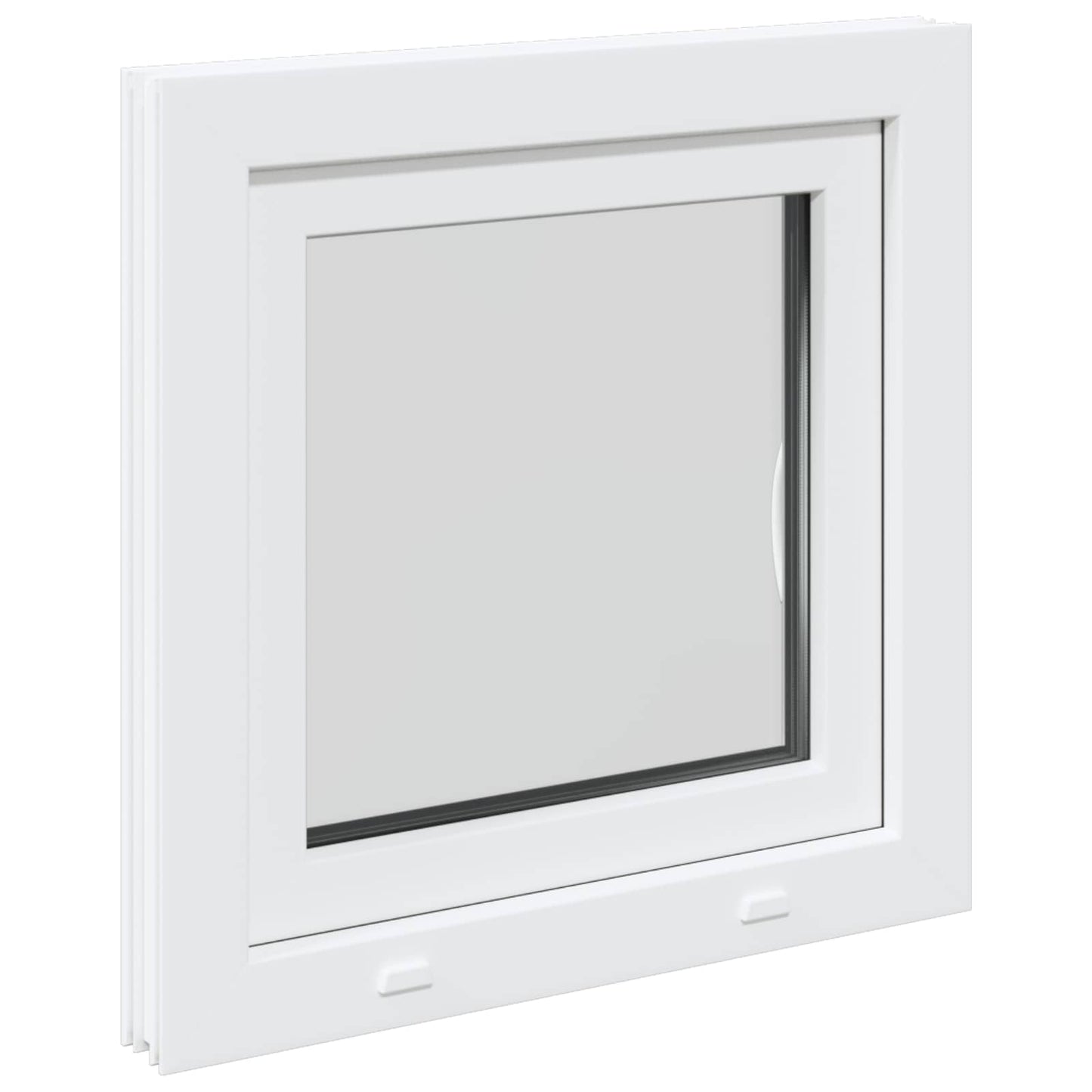 Tilt & Turn Kjeller Vindu RISOR 50 x 50 cm PVC og glass