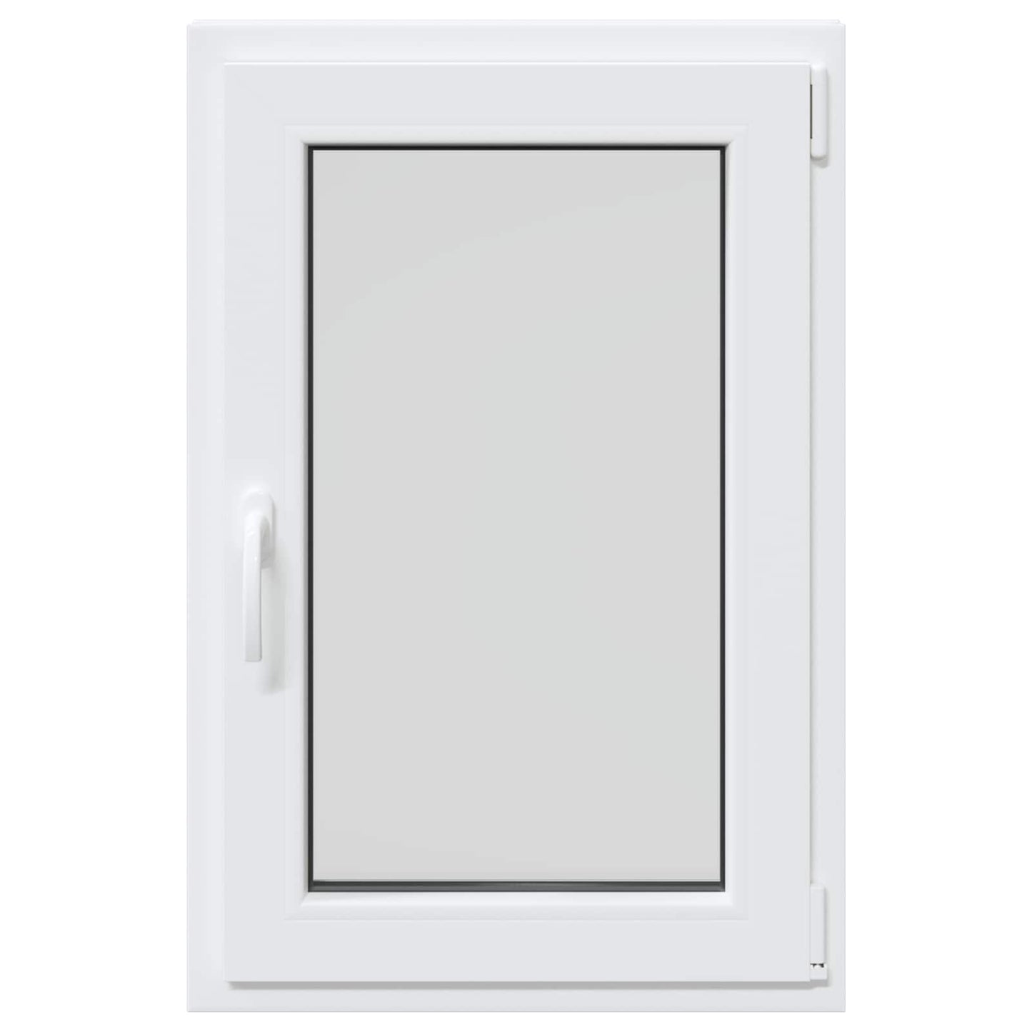 Kjølevindu RISOR 60 x 100 cm PVC og glass Hvit