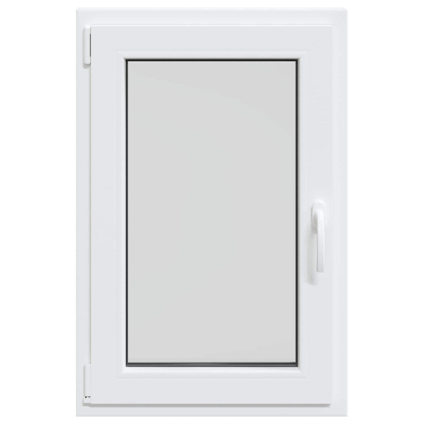 Kjølevindu RISOR 60 x 100 cm PVC og glass Hvit