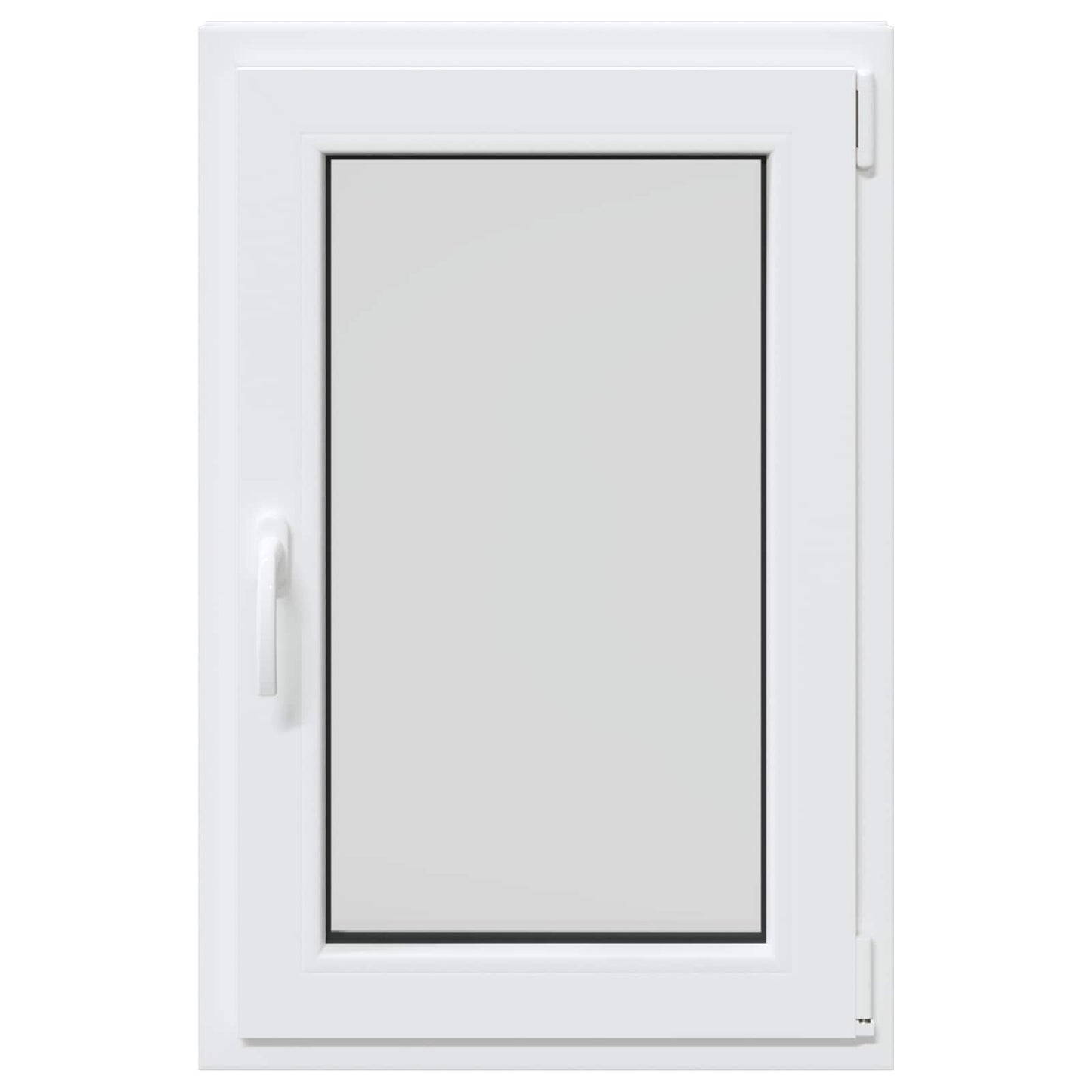 Kjølevindu RISOR 60 x 100 cm PVC og glass Hvit