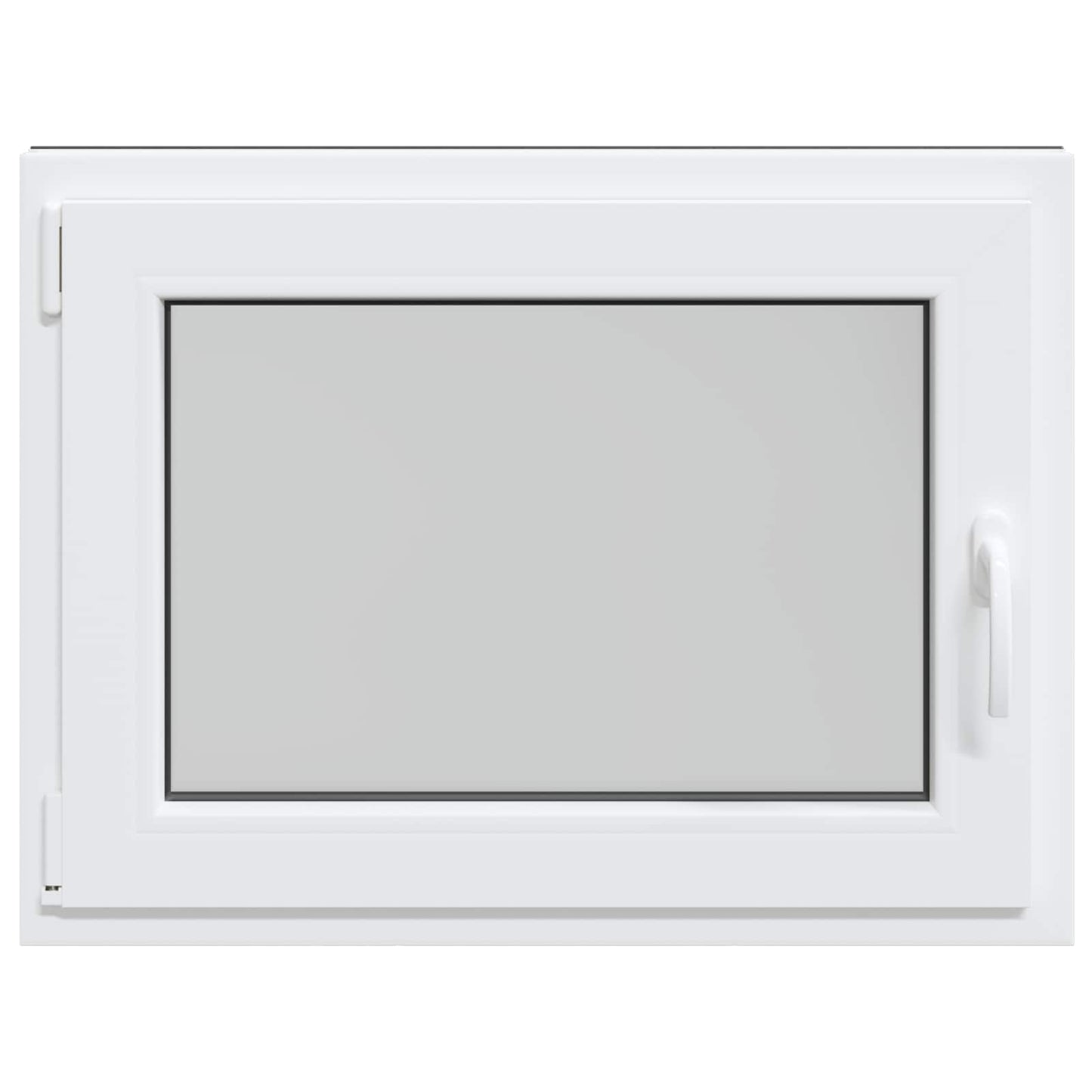 Kjølevindu RISOR 100 x 50 cm PVC og glass Hvit