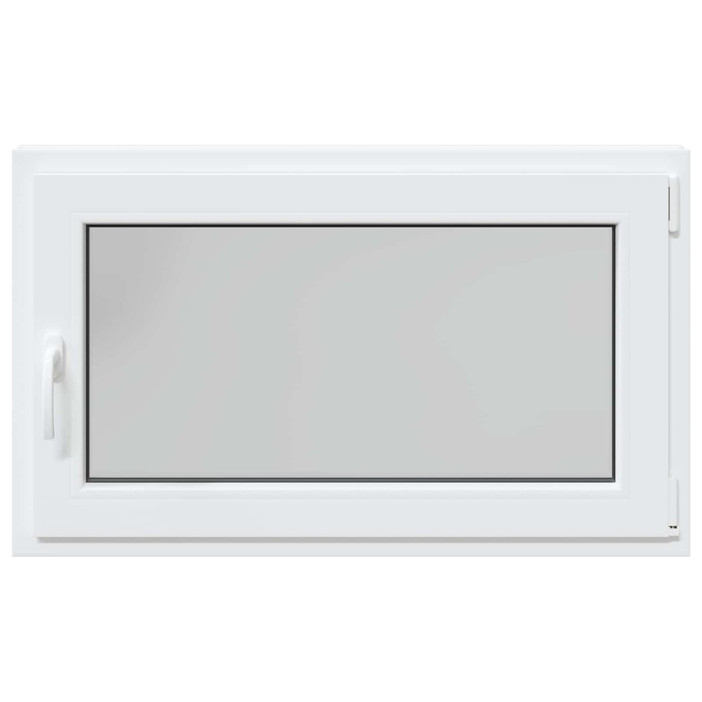 Kjølevindu RISOR 100 x 70 cm PVC og glass Hvit