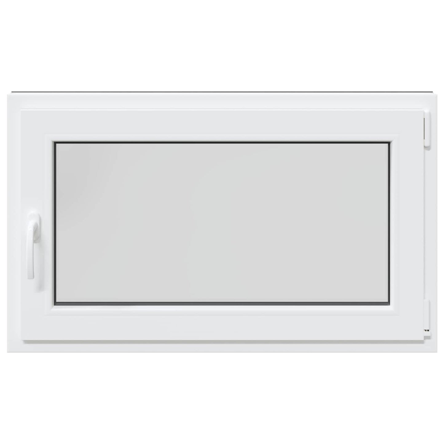 Kjølevindu RISOR 100 x 60 cm PVC og glass Antrasitt