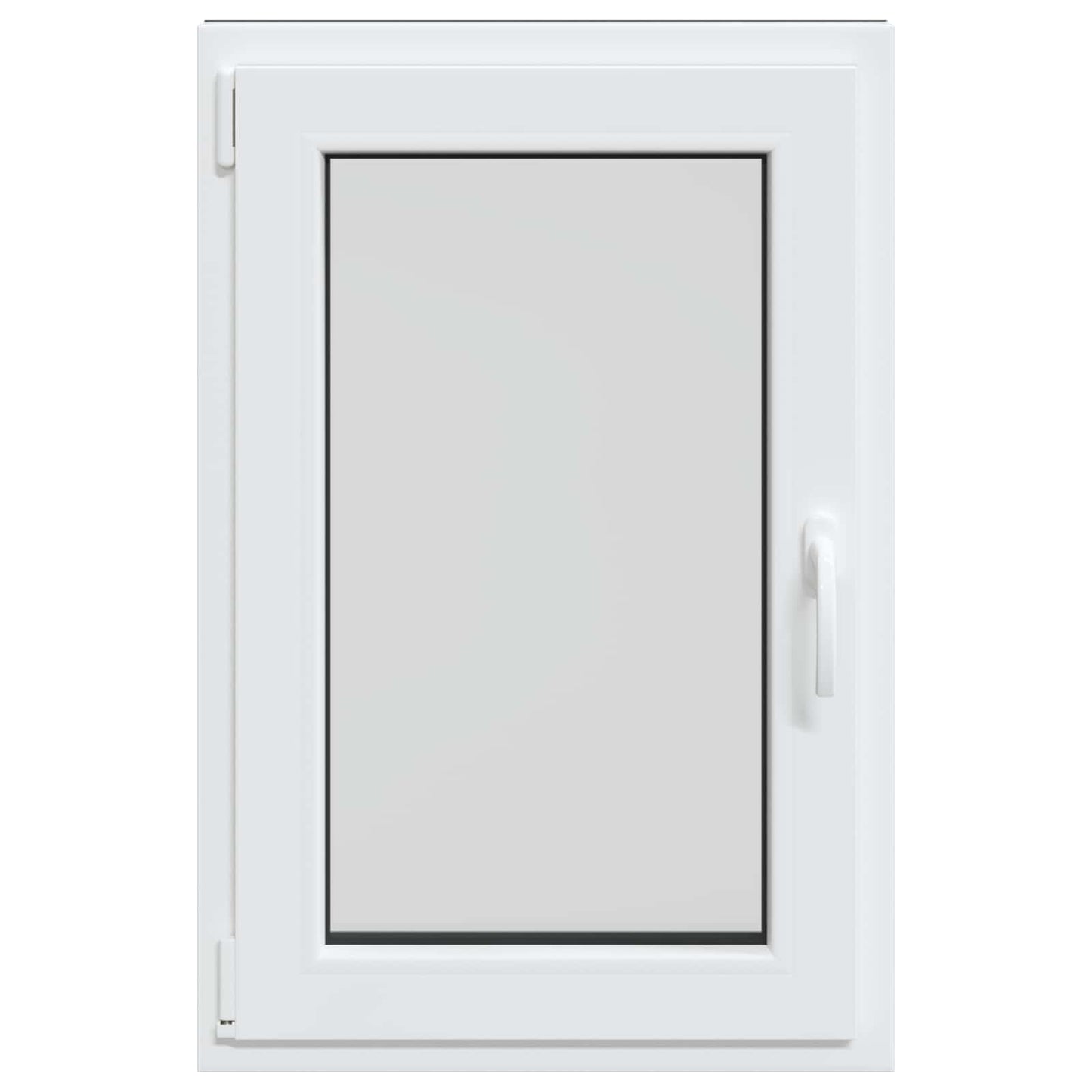 Kjølevindu RISOR 60 x 100 cm PVC og glass Antrasitt