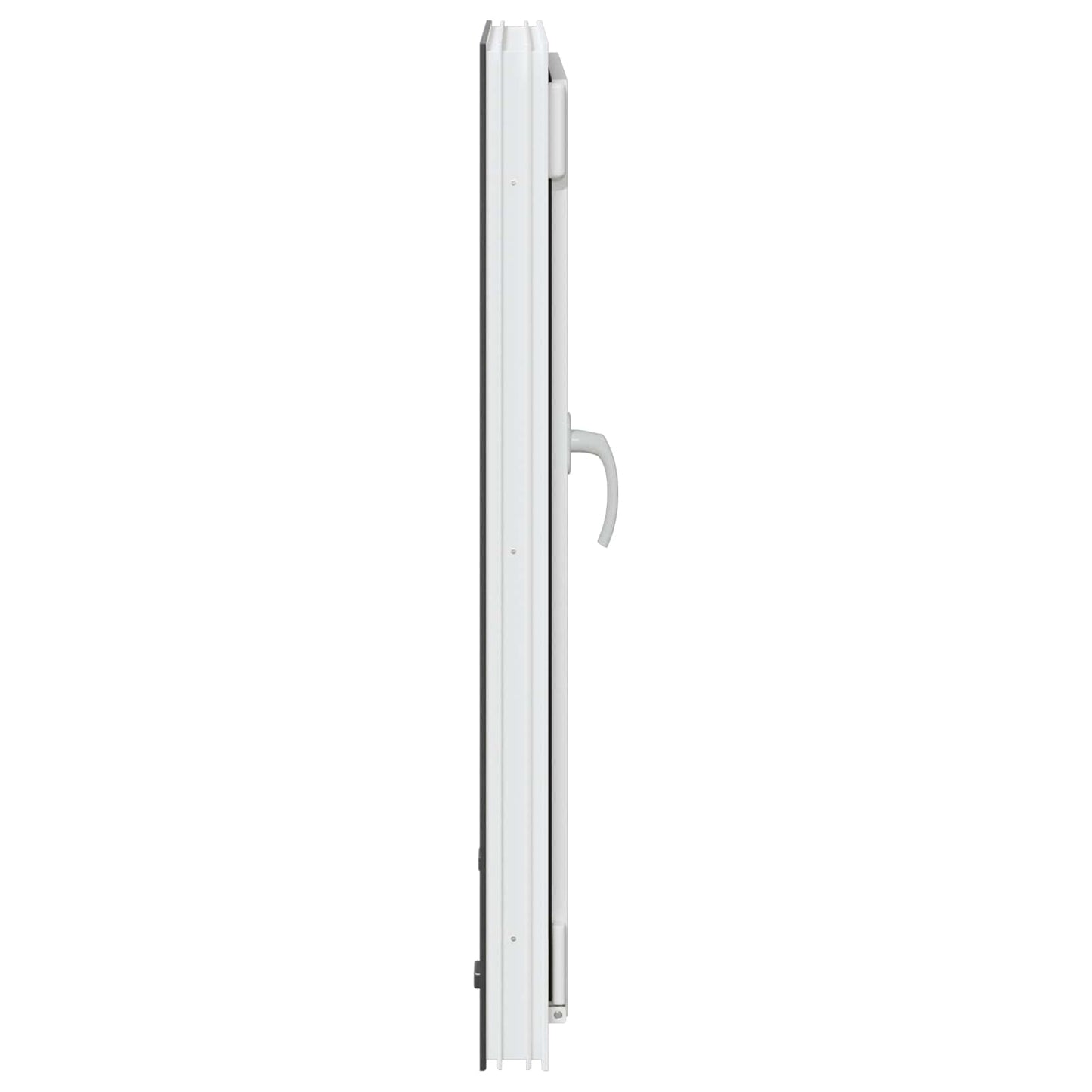 Kjølevindu RISOR 60 x 100 cm PVC og glass Antrasitt