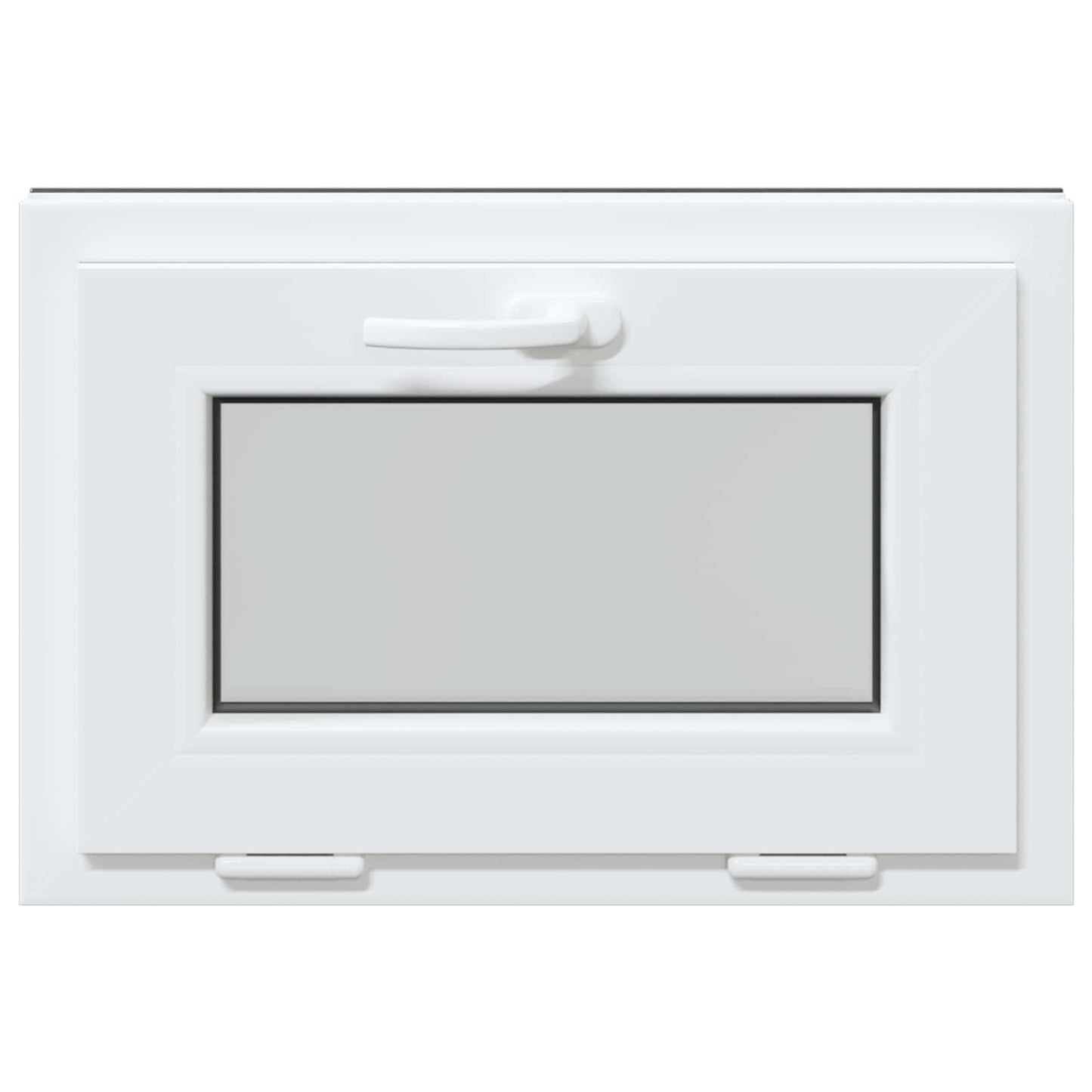 Kjølevindu RISOR 60 x 40 cm PVC og glass Antrasitt