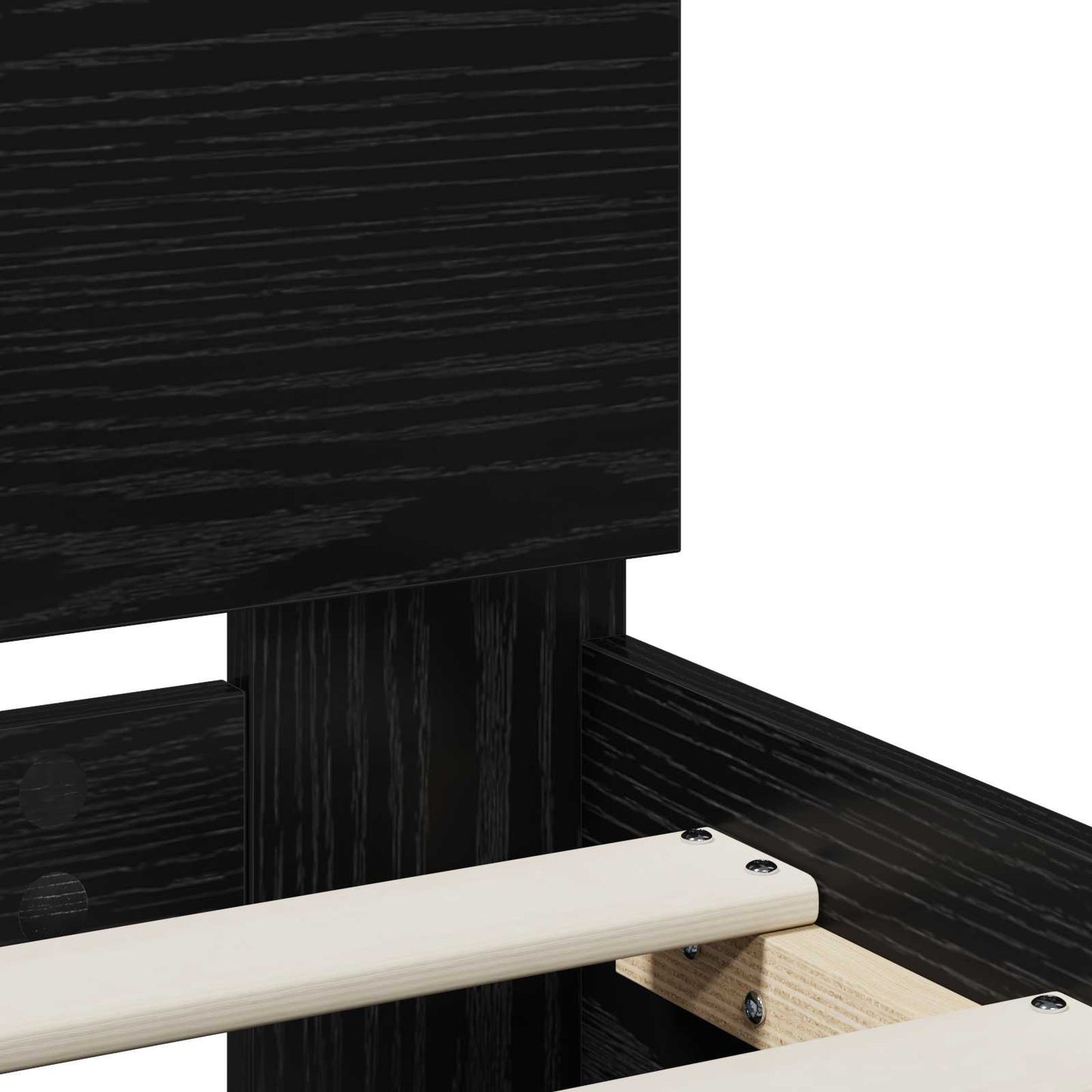 Sengestamme Svart eik 120 x 190 cm Konstruert tre