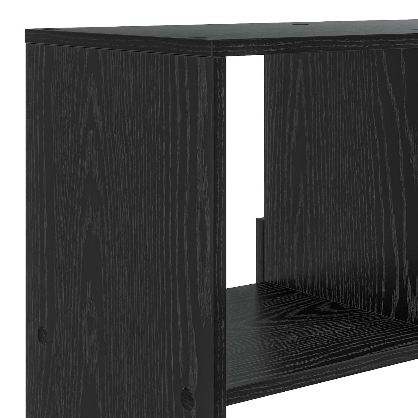 Bokhylle Svart eik 100 x 33 x 156,5 cm Konstruert tre