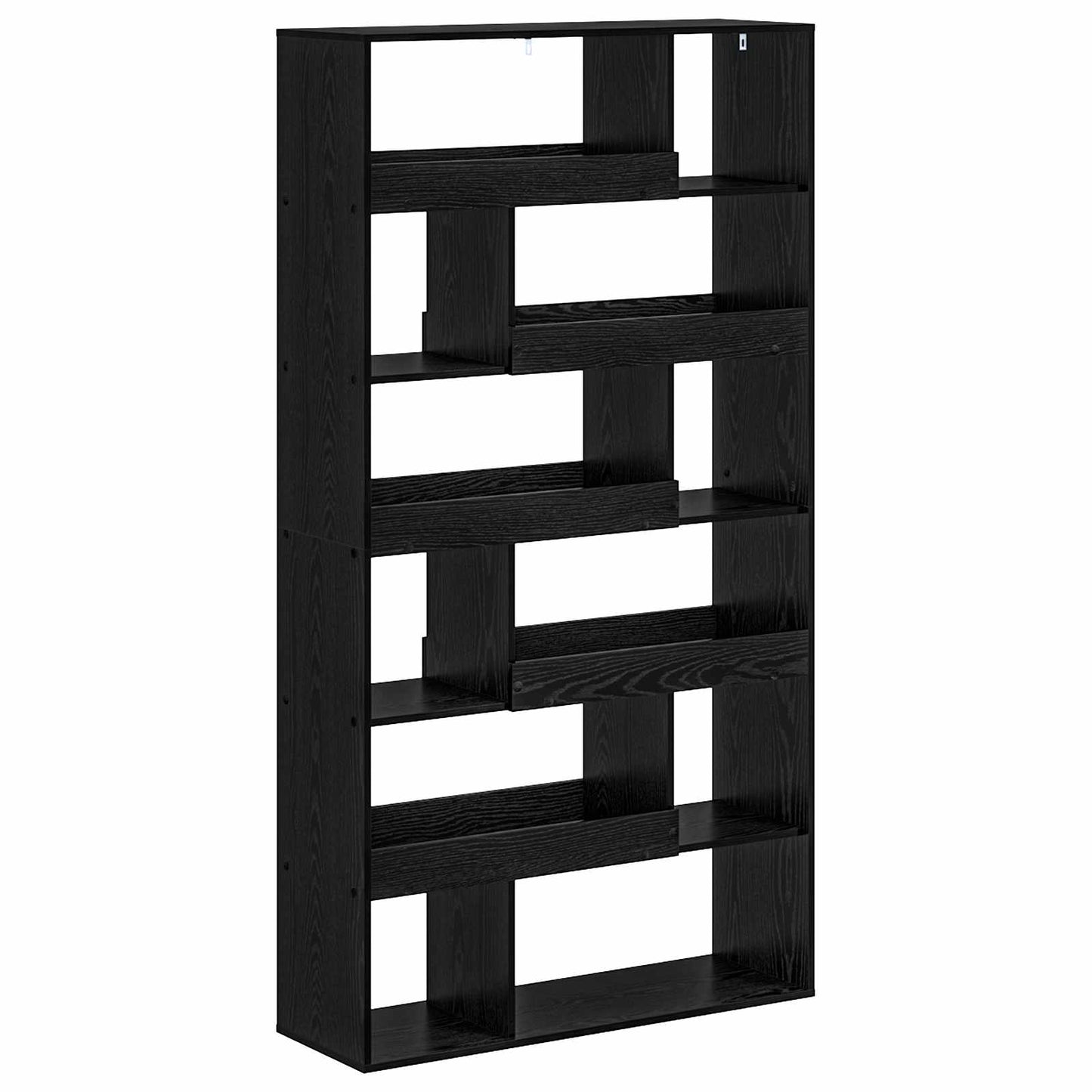 Bokhylle Svart eik 100 x 33 x 156,5 cm Konstruert tre