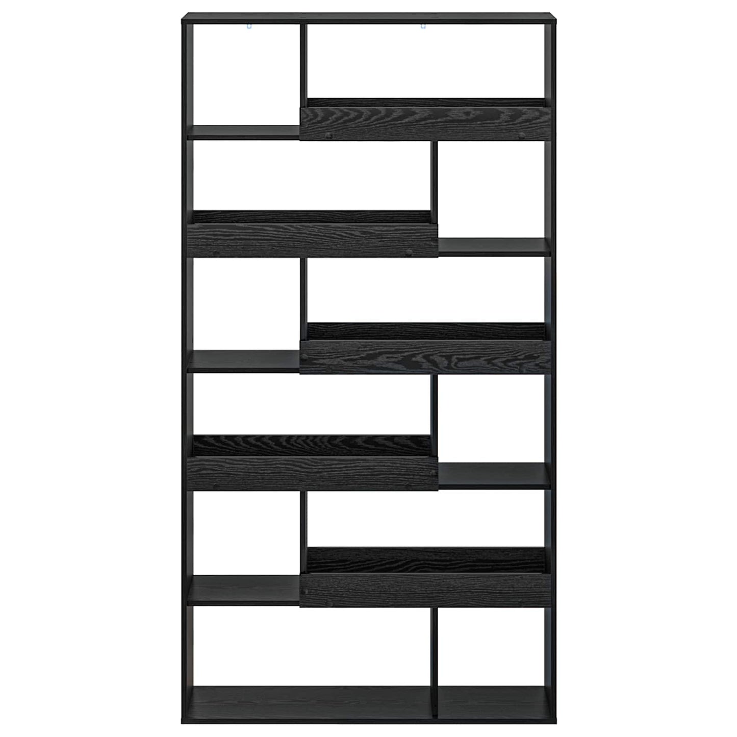 Bokhylle Svart eik 100 x 33 x 156,5 cm Konstruert tre
