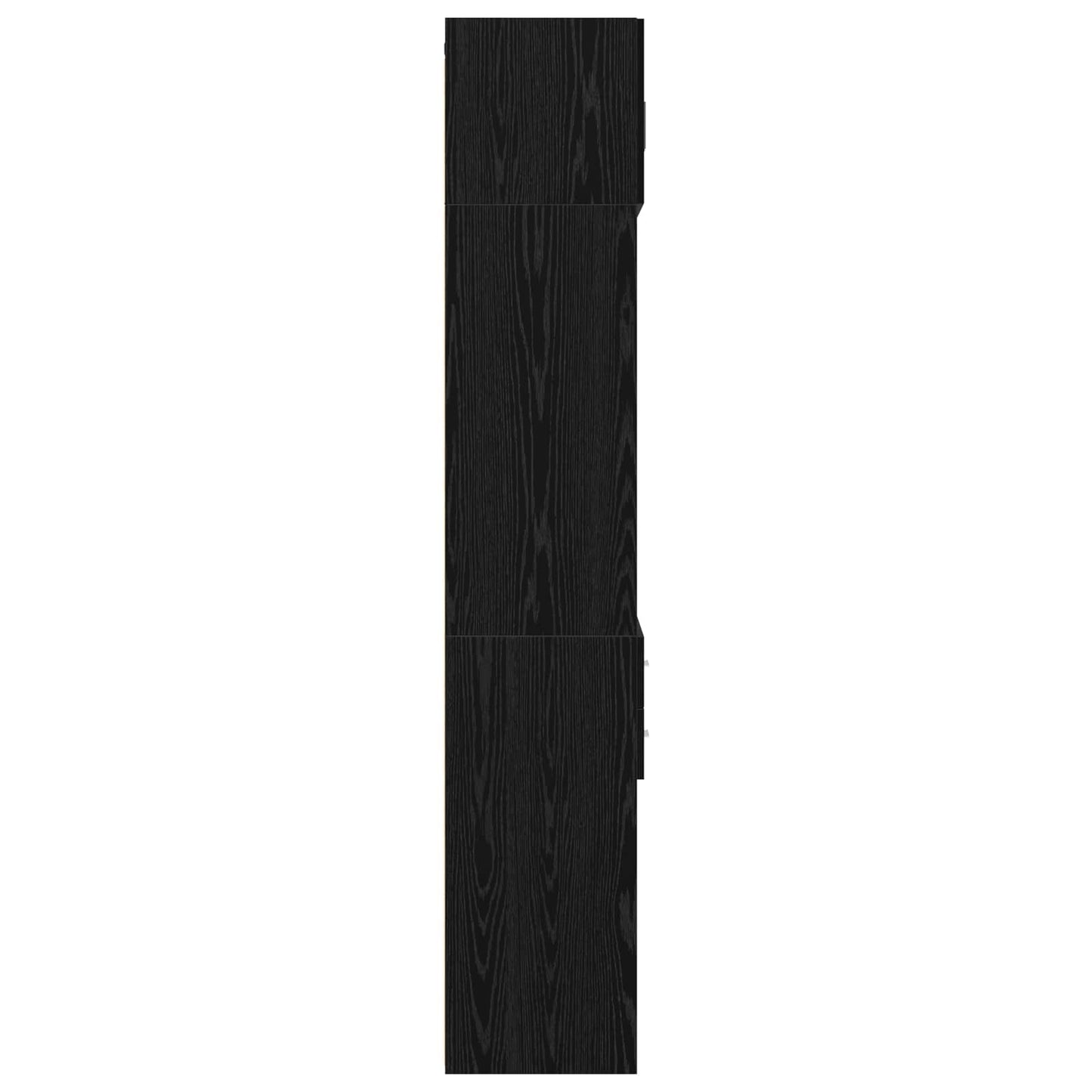 Lagringsskap med Hyller Svart eik 70 x 42,5 x 225 cm