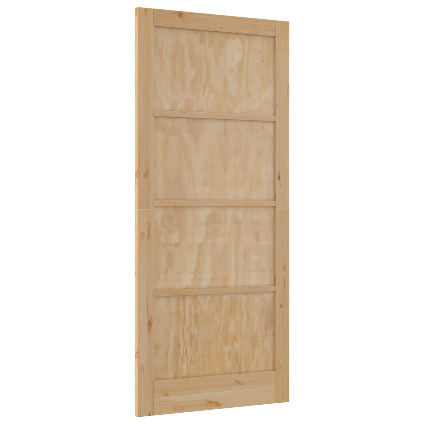 Innvendig Dør Naturlig 93 x 211 cm Kryssfinér