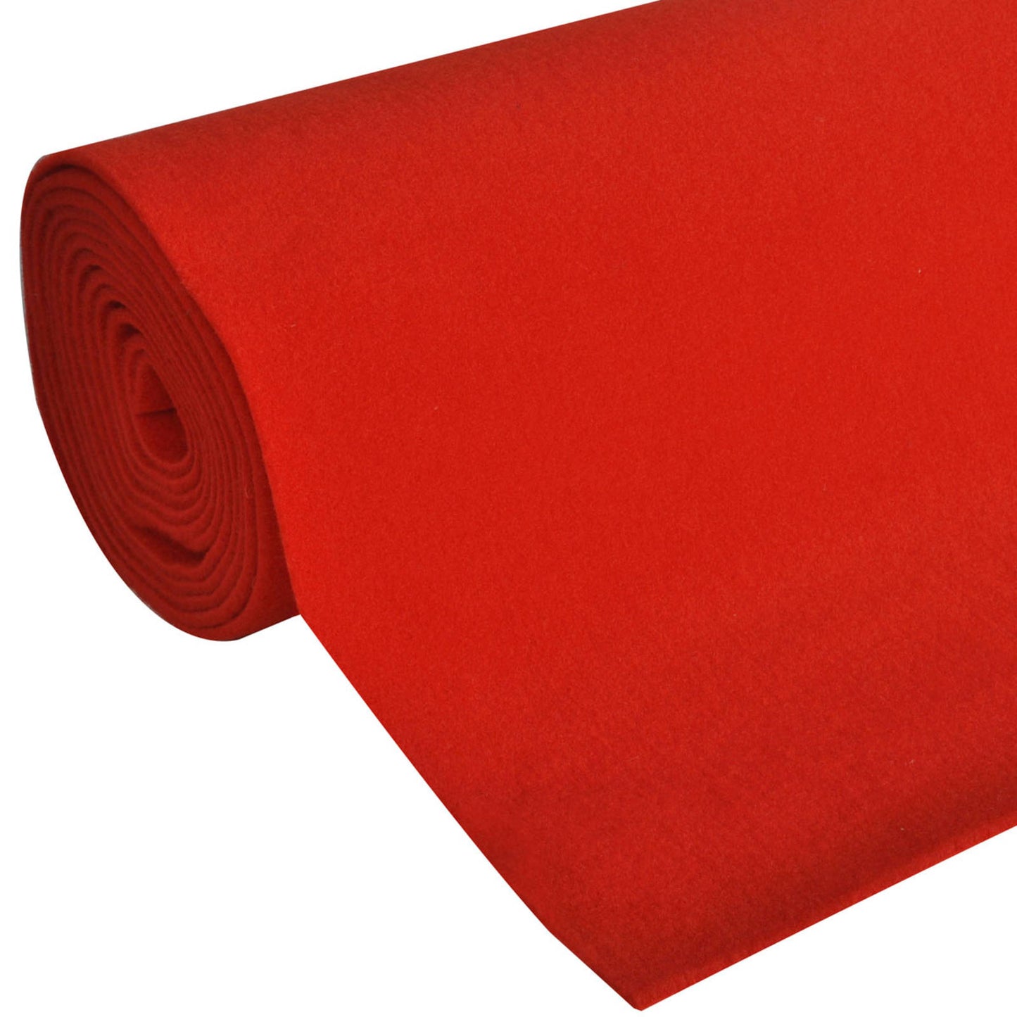 Teppe Rød 1 x 10 m Polyester
