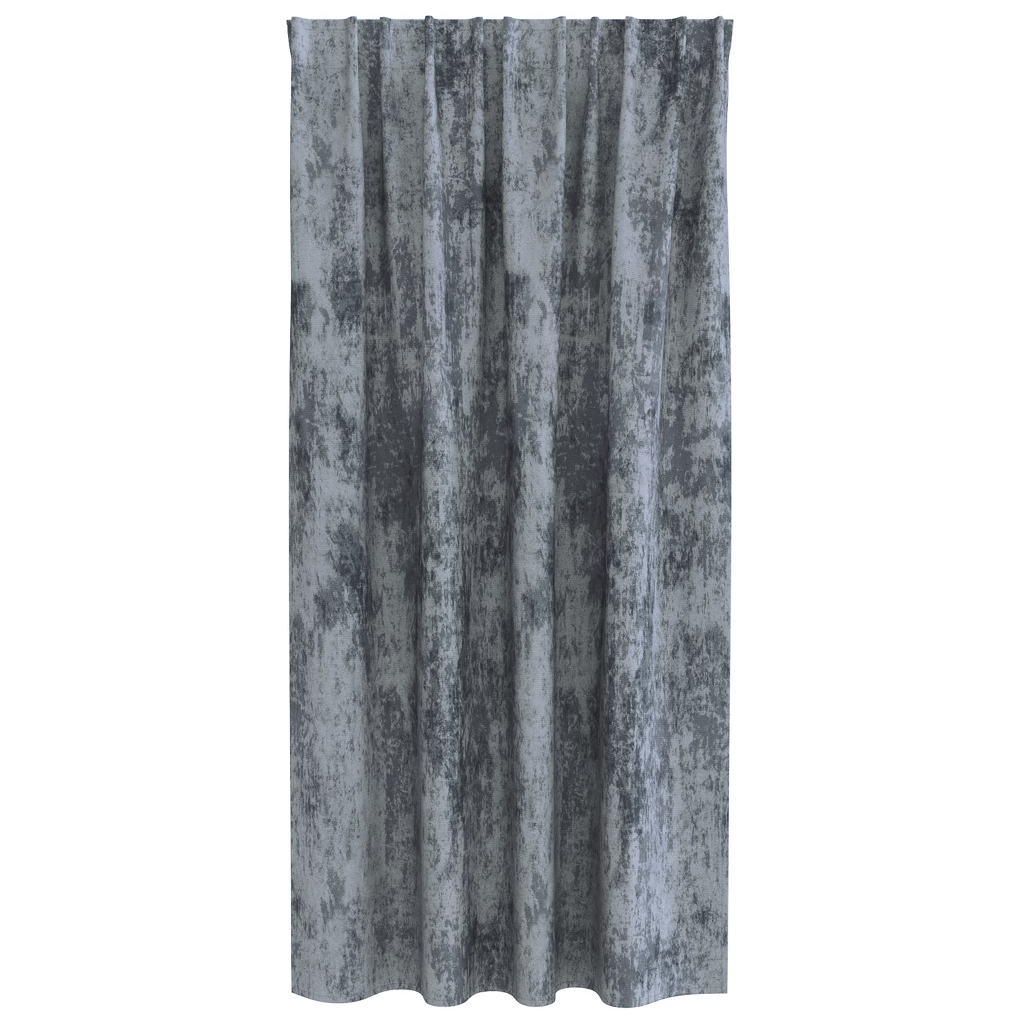 Fløyel Gardiner med gardiner 2 pcs Sølvgrå 175 x 140 cm Fløyel
