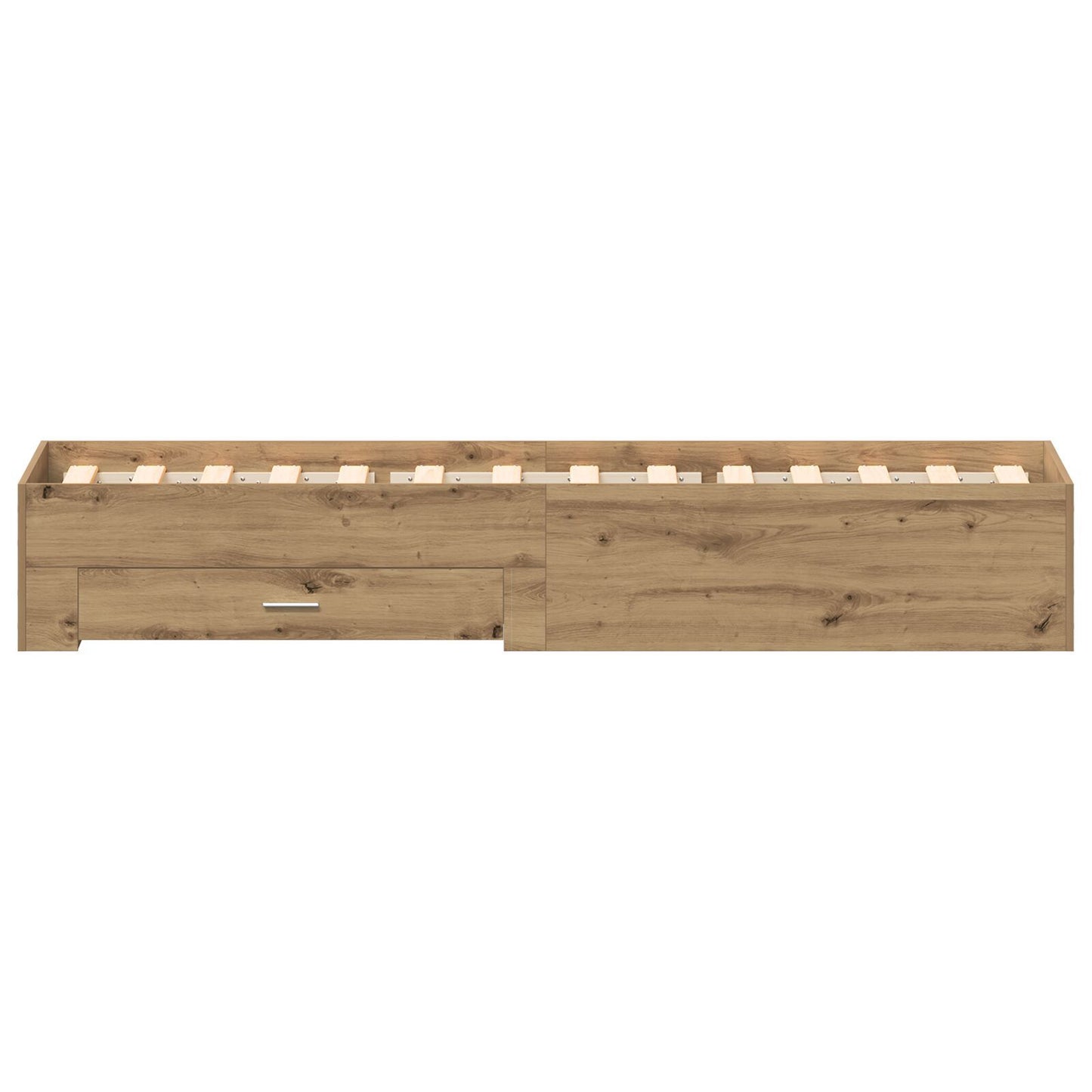 Sengestamme med skuff Artisan Eik 90 x 190 cm Konstruert tre