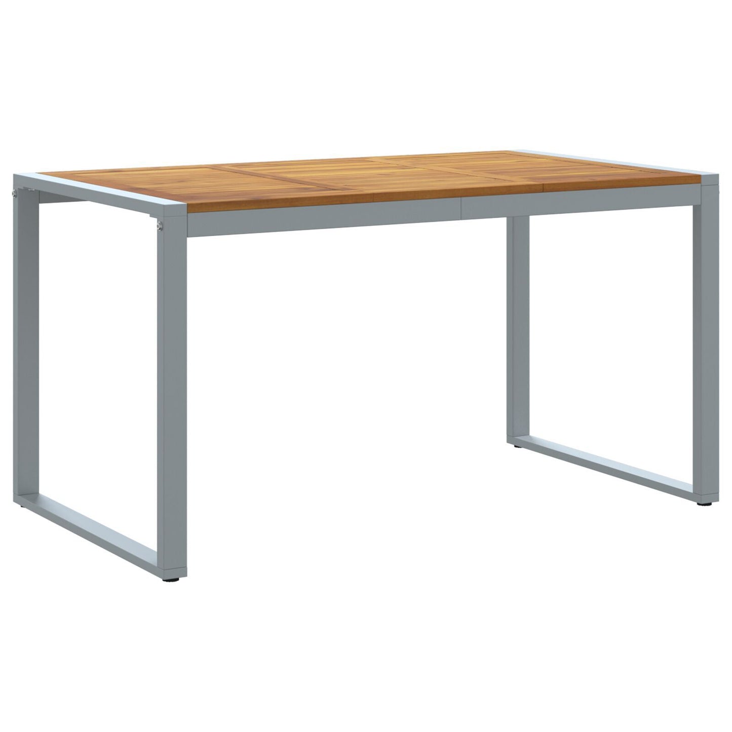 Hage Spisegruppe 7 pcs Grå Solid akasietre