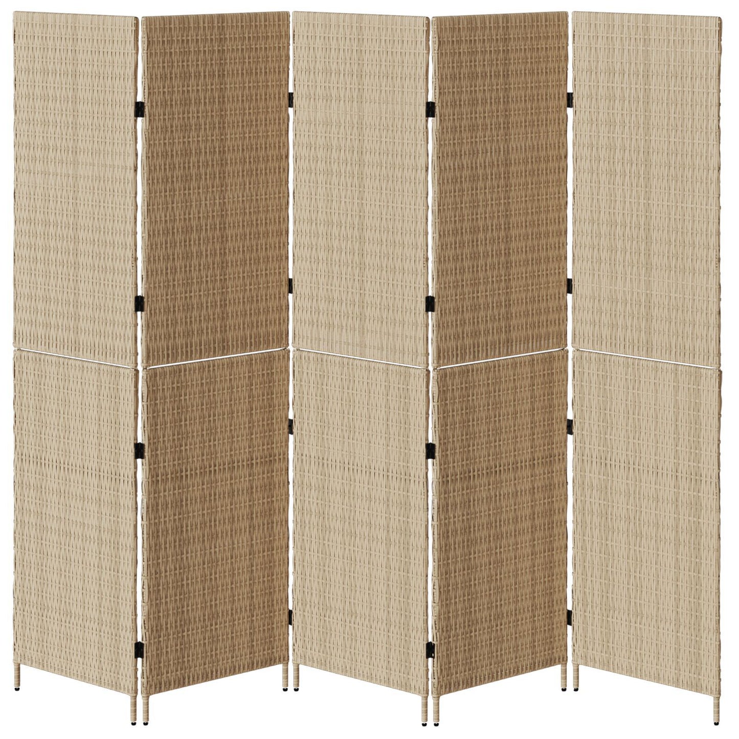 Romdeler Beige 242 x 180 cm polyrotting