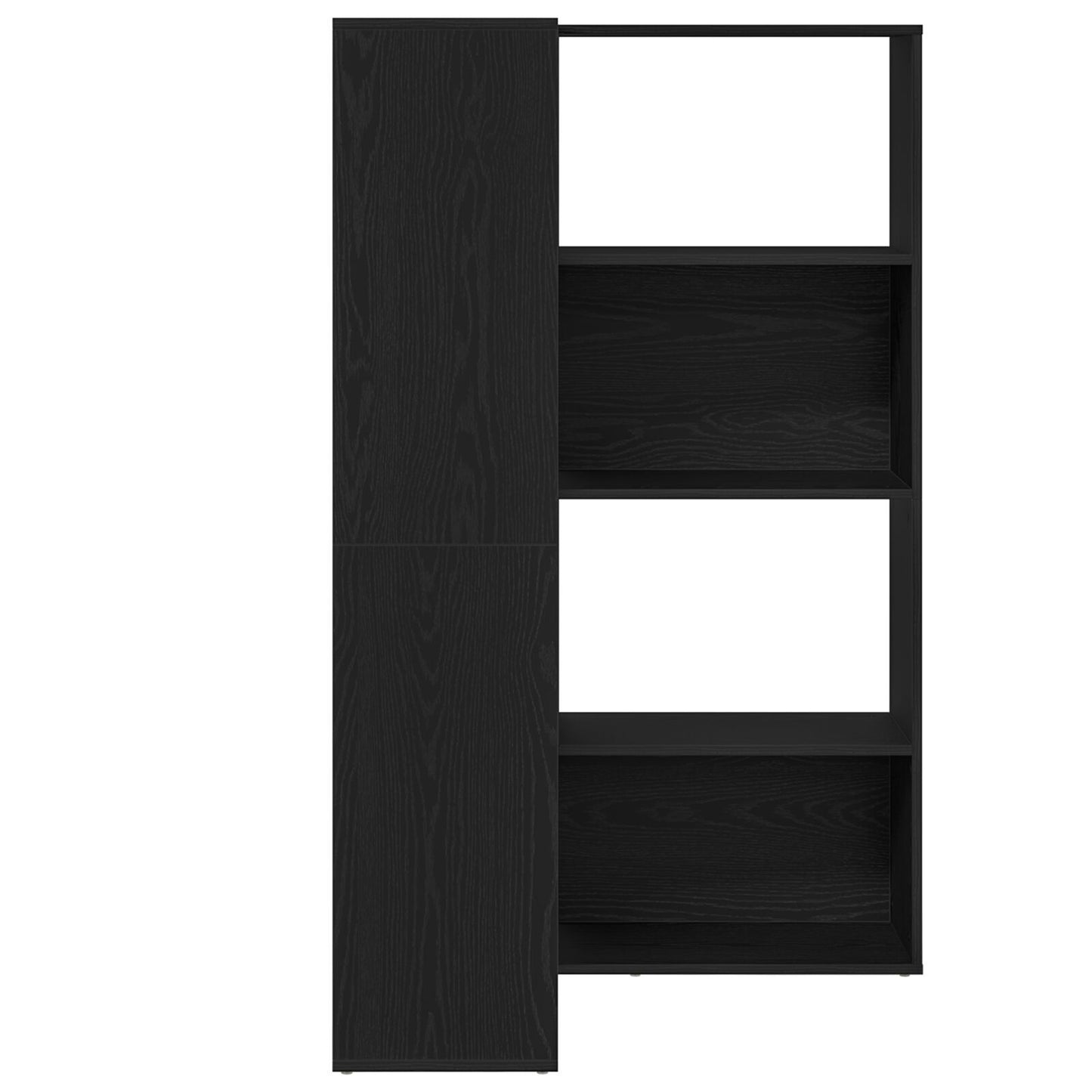 Garderobeskap 6 nivåer 85 x 85 x 140 cm Konstruert tre