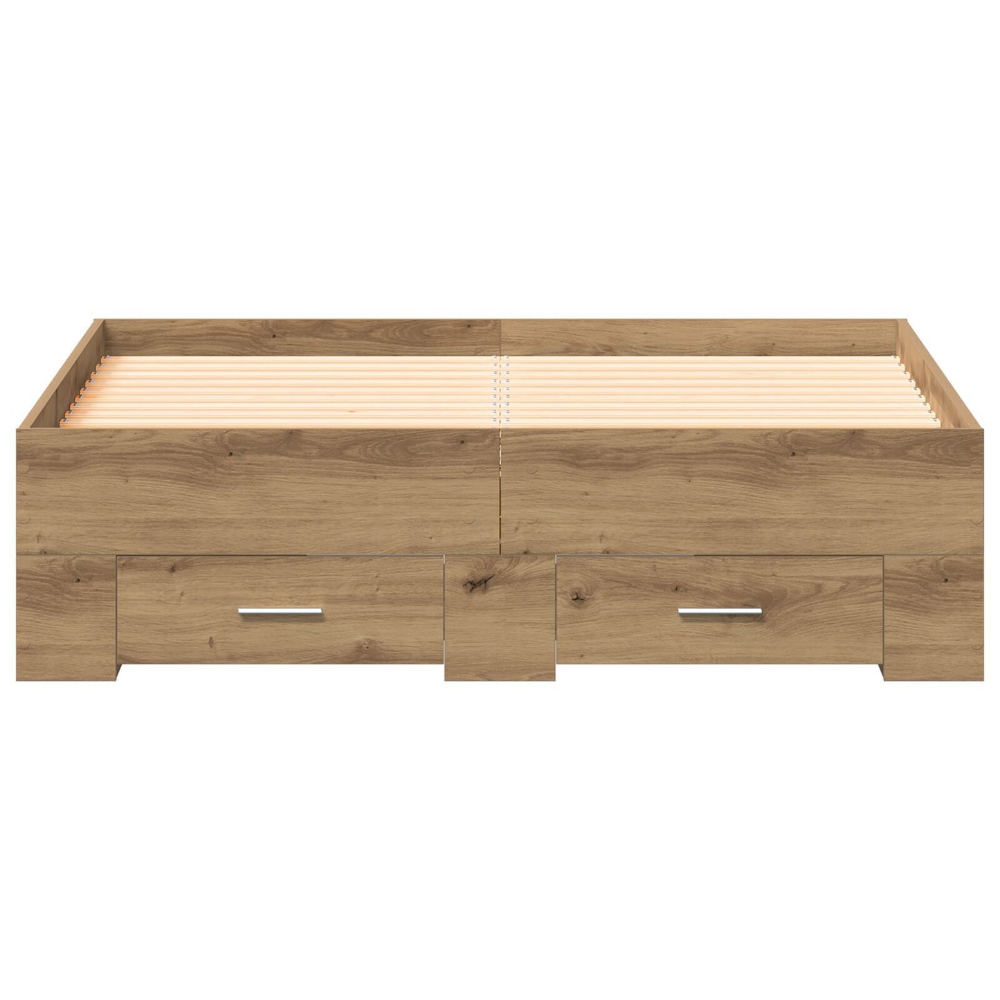 Sengestamme med skuff Artisan Eik 120 x 190 cm Konstruert tre