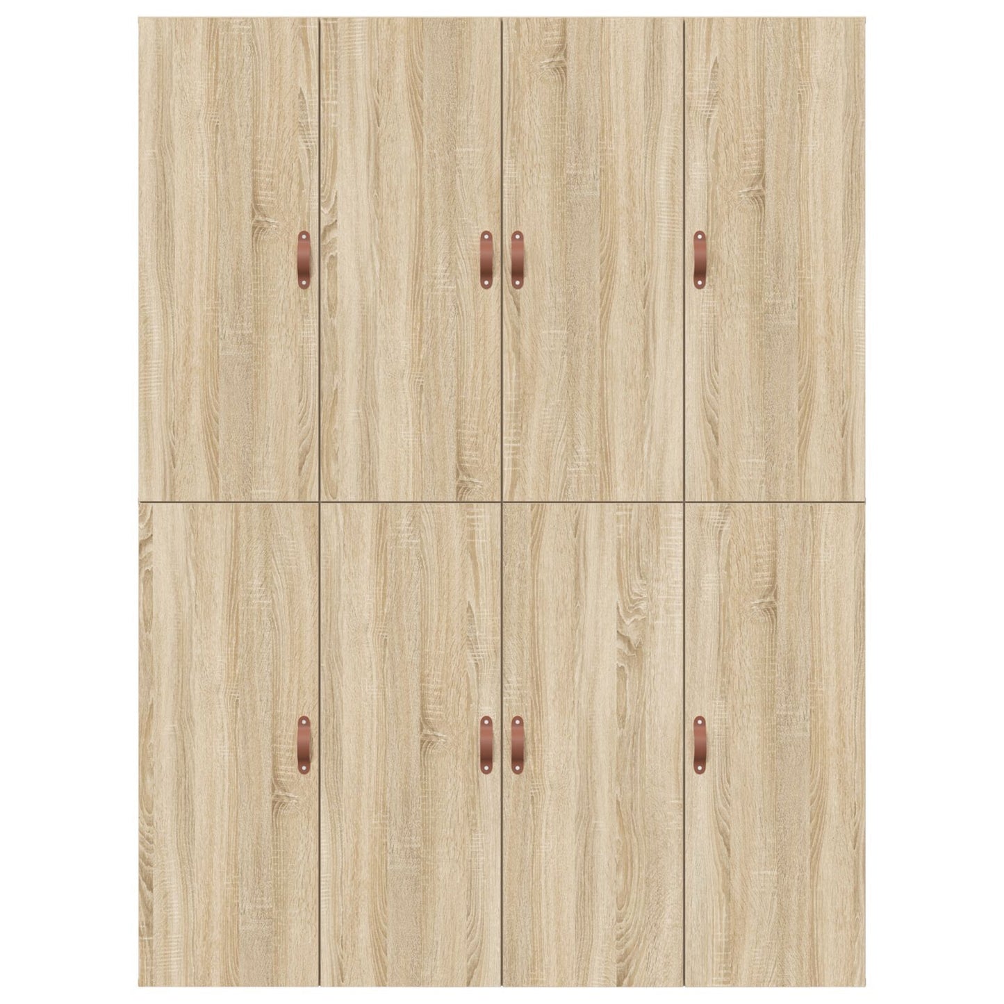 Seng med lagring Sonoma eik 150 x 200 cm Konstruert tre