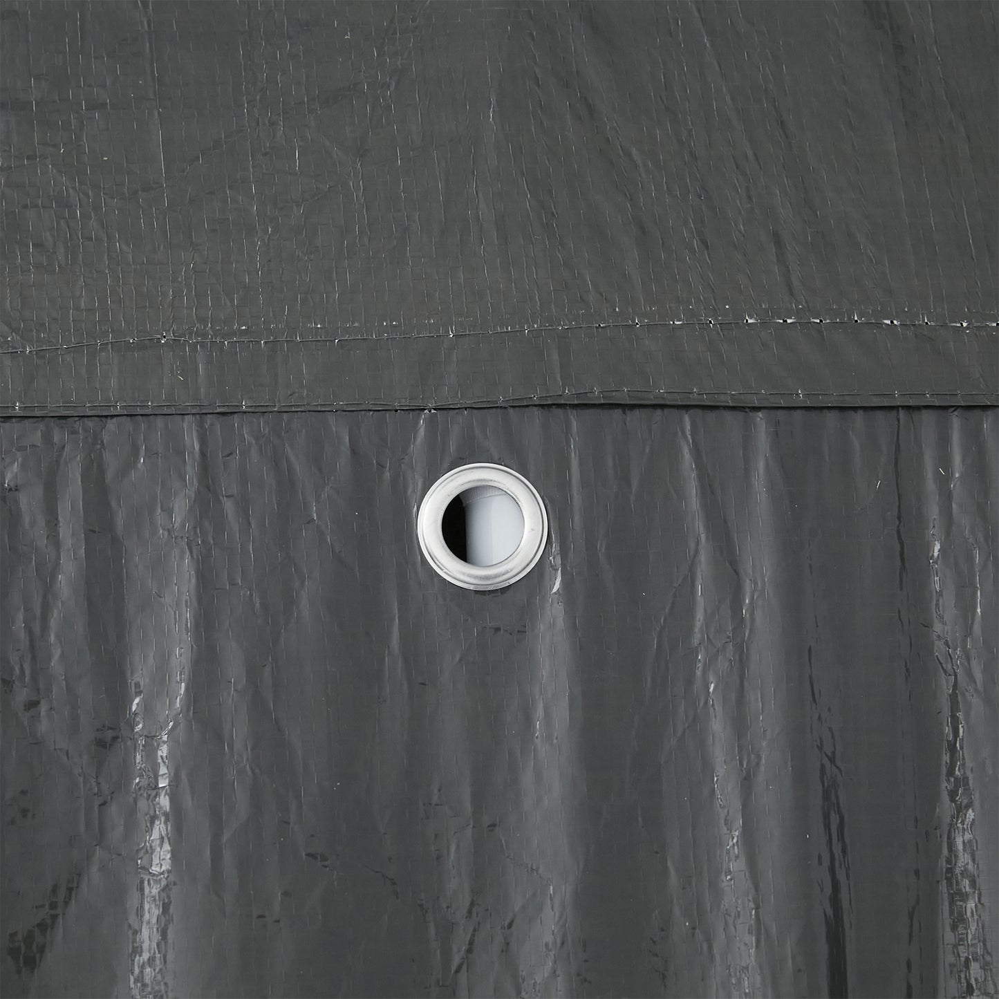 Partytelt Antrasitt 800 x 400 x 266 cm Polyetylen og Stål