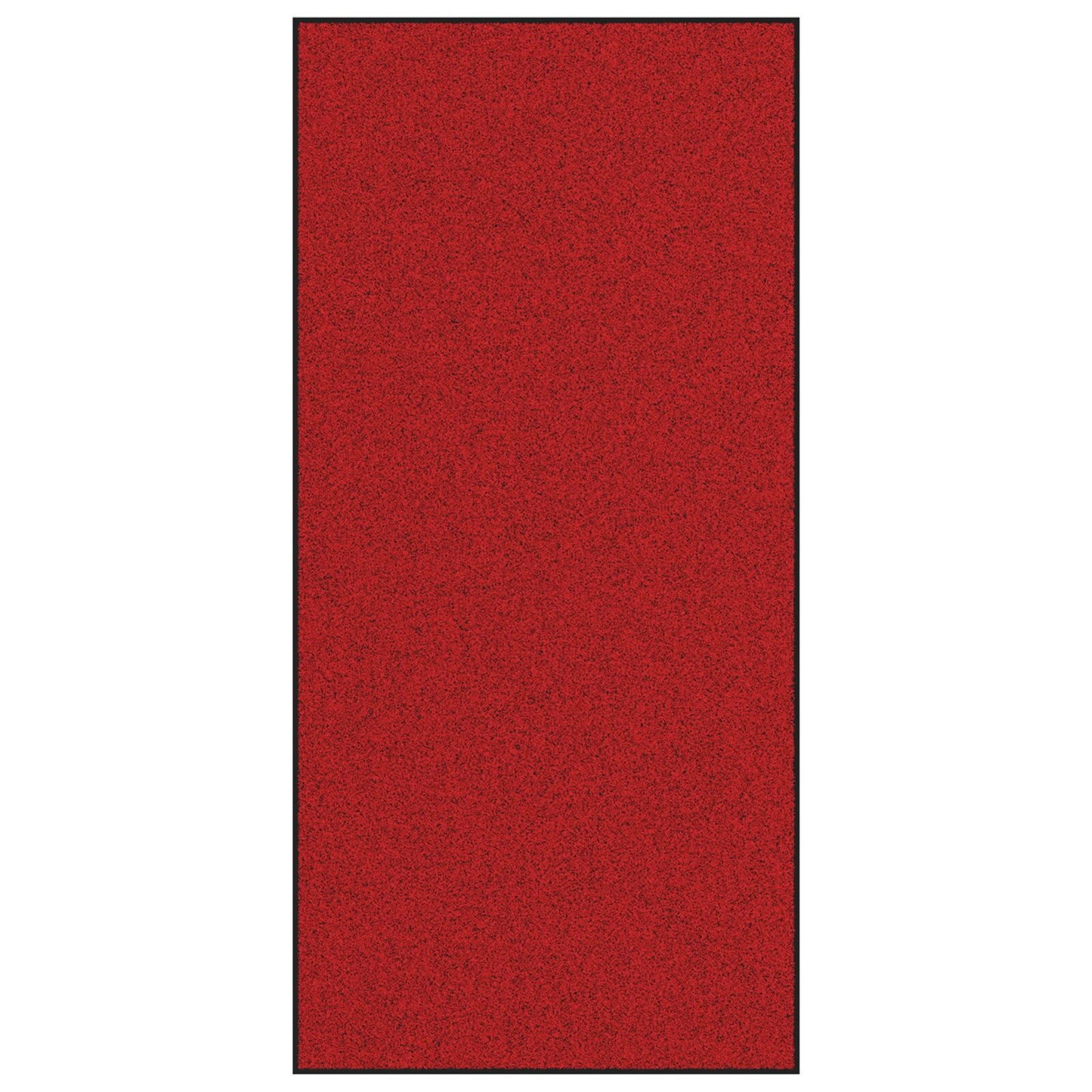 Dørmatte Rød og svart 120 x 250 cm 100% Polyamid