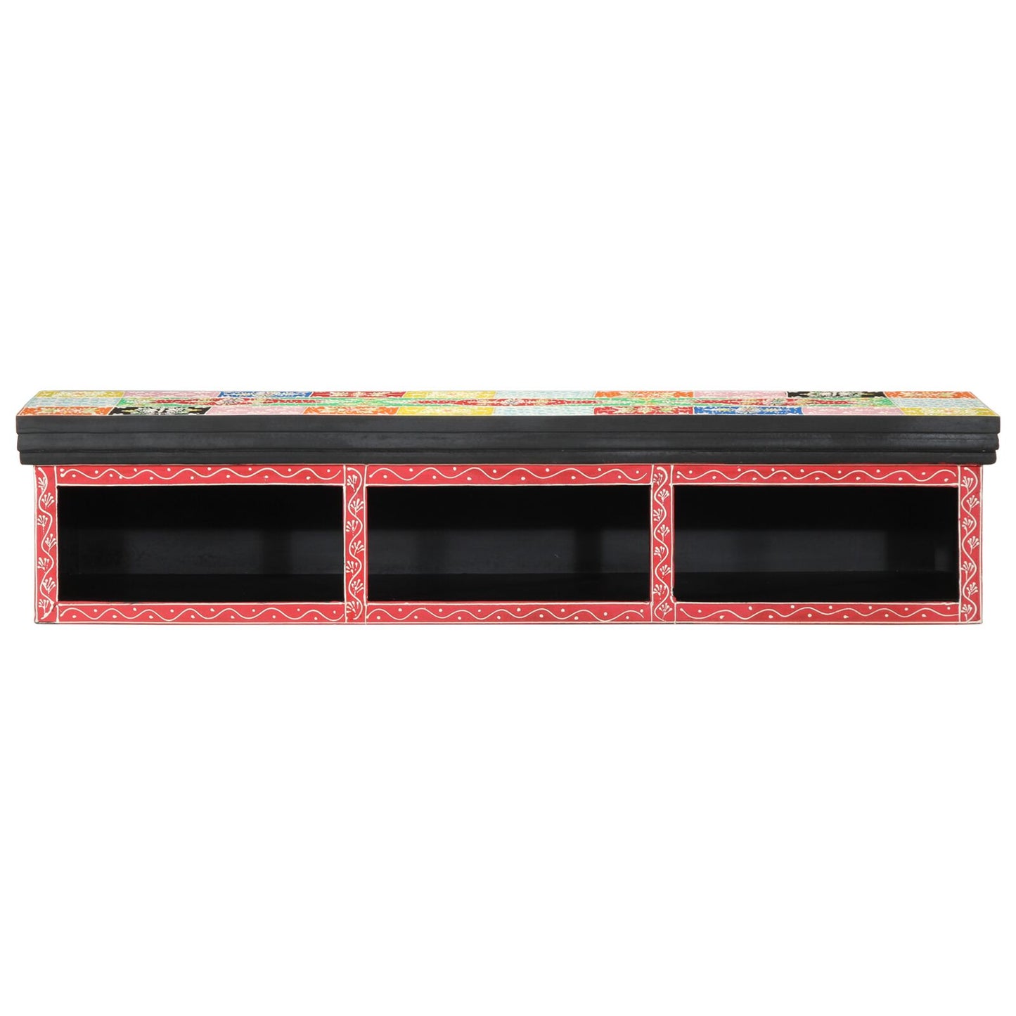 TV-skap med hylle Flerfarget 100 x 30 x 22 cm Konstruert tre