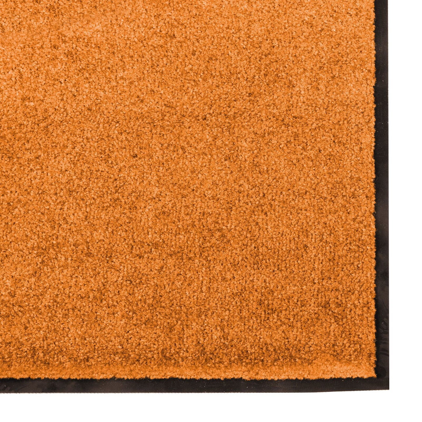 Dørmatte Oransje og Svart 120 x 300 cm 100% Polyamid