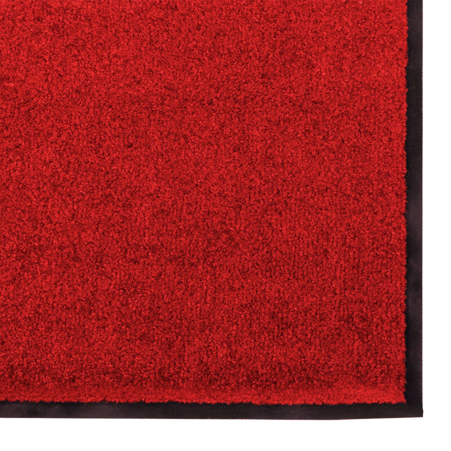 Dørmatte Rød og svart 120 x 250 cm 100% Polyamid