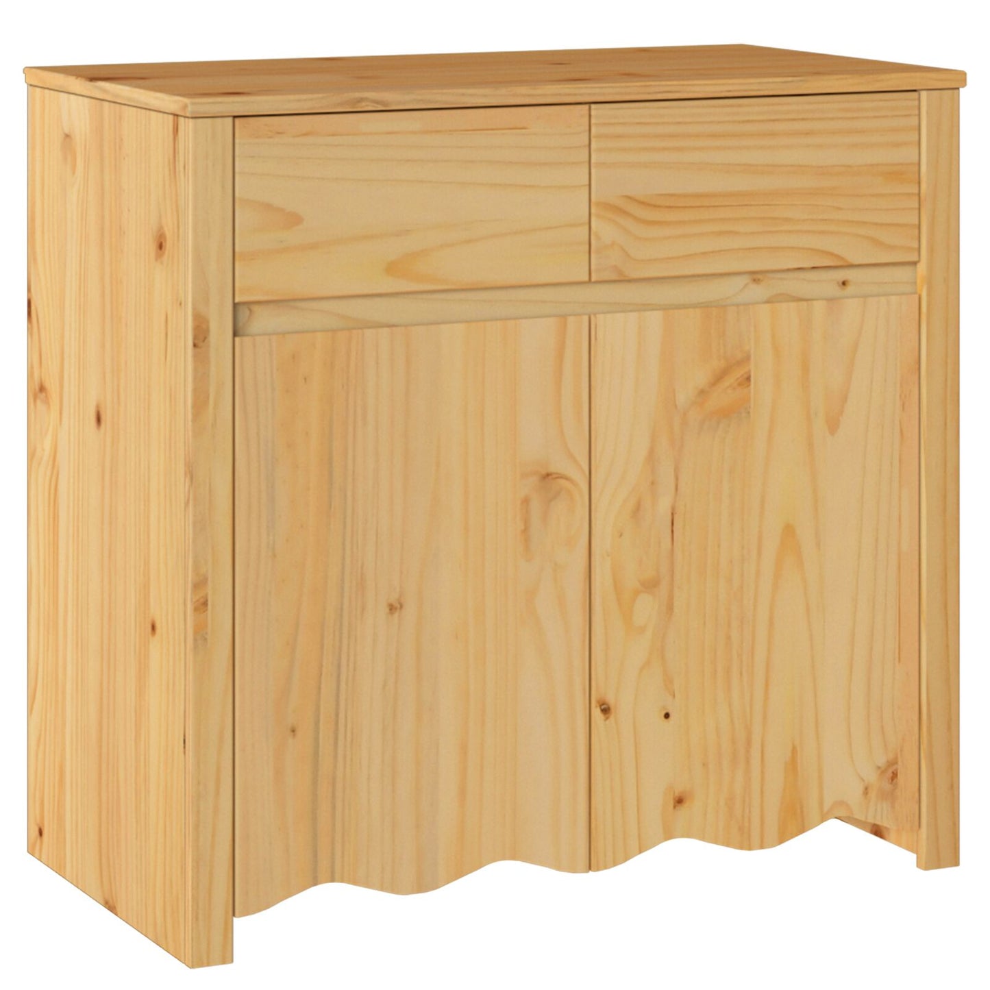 Serviesskap Drammen Eik 79 x 43 x 75.5 cm Massivt furutre