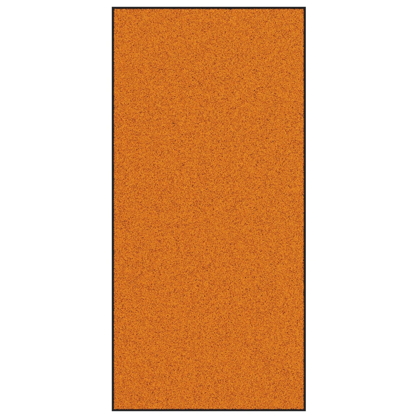Dørmatte Annet Oransje og Svart 120 x 250 cm Polyamid og PVC