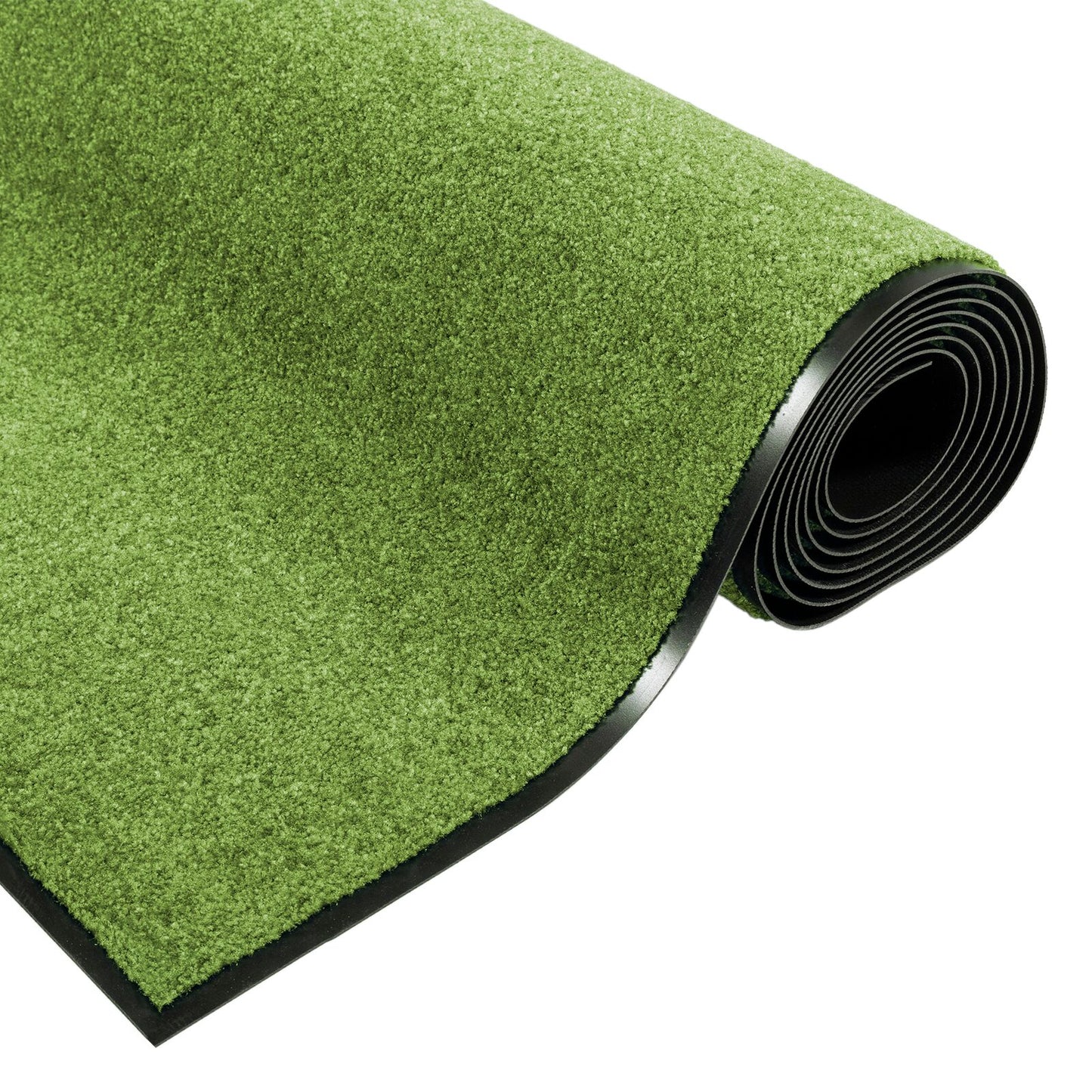 Dørmatte Annet Grønn og svart 120 x 250 cm Polyamid og PVC
