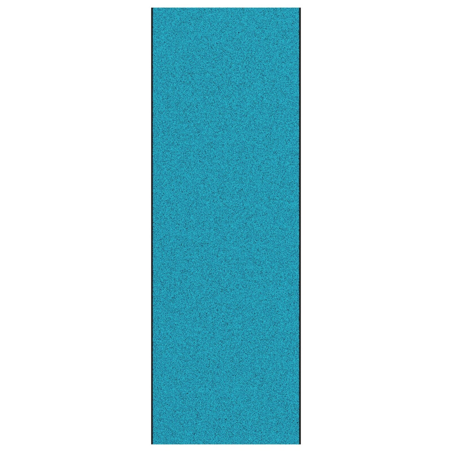 Dørmatte Cyan og svart 120 x 350 cm 100% Polyamid