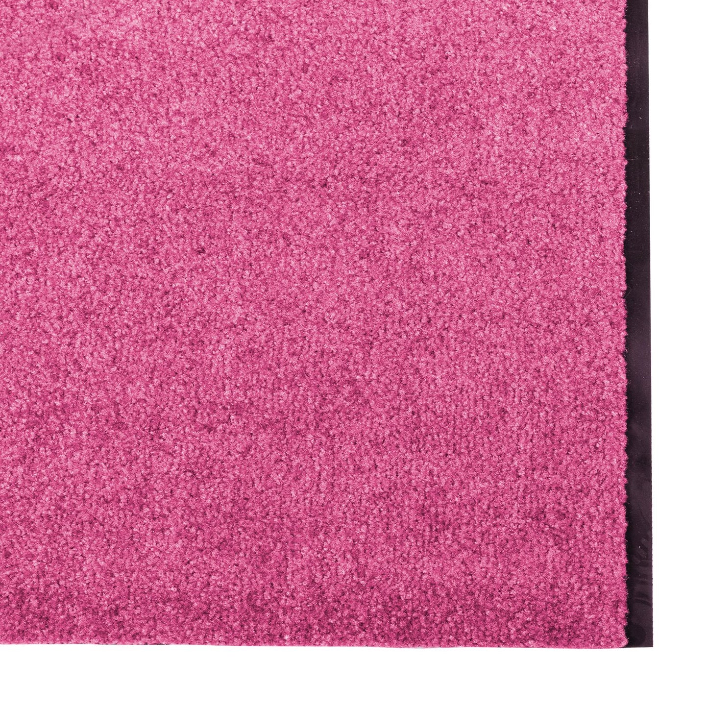 Dørmatte Annet Rosa og svart 120 x 400 cm Polyamid og PVC