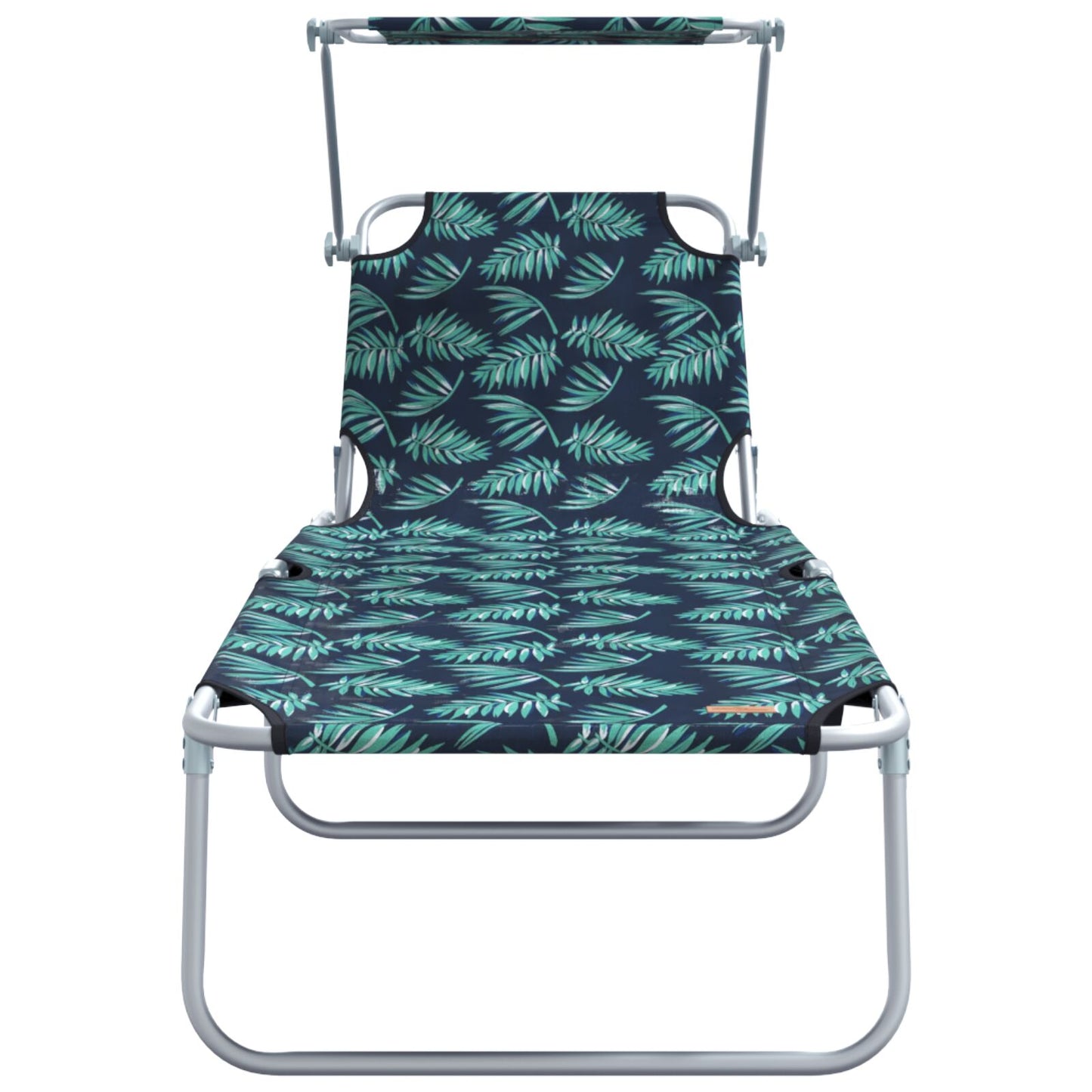 Solstol 2 pcs grønn 58 x 188 x 77cm Polyester