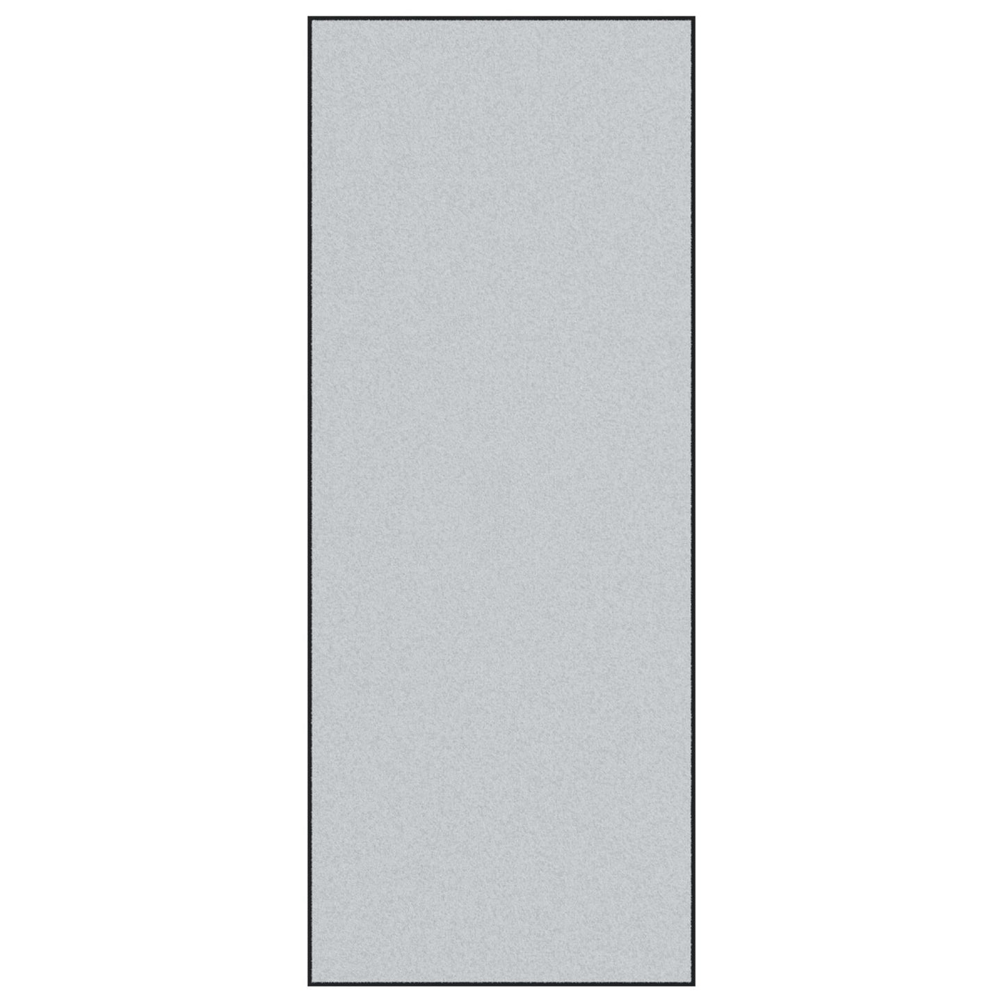 Dørmatte Grå og svart 120 x 300 cm 100% Polyamid