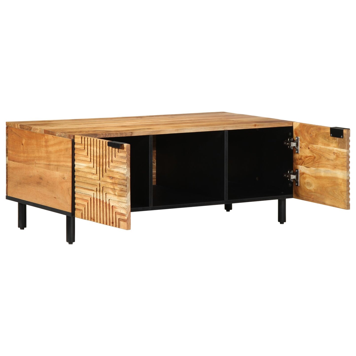 Kaffebord Brun 100 x 54 x 40 cm Solid akasietre