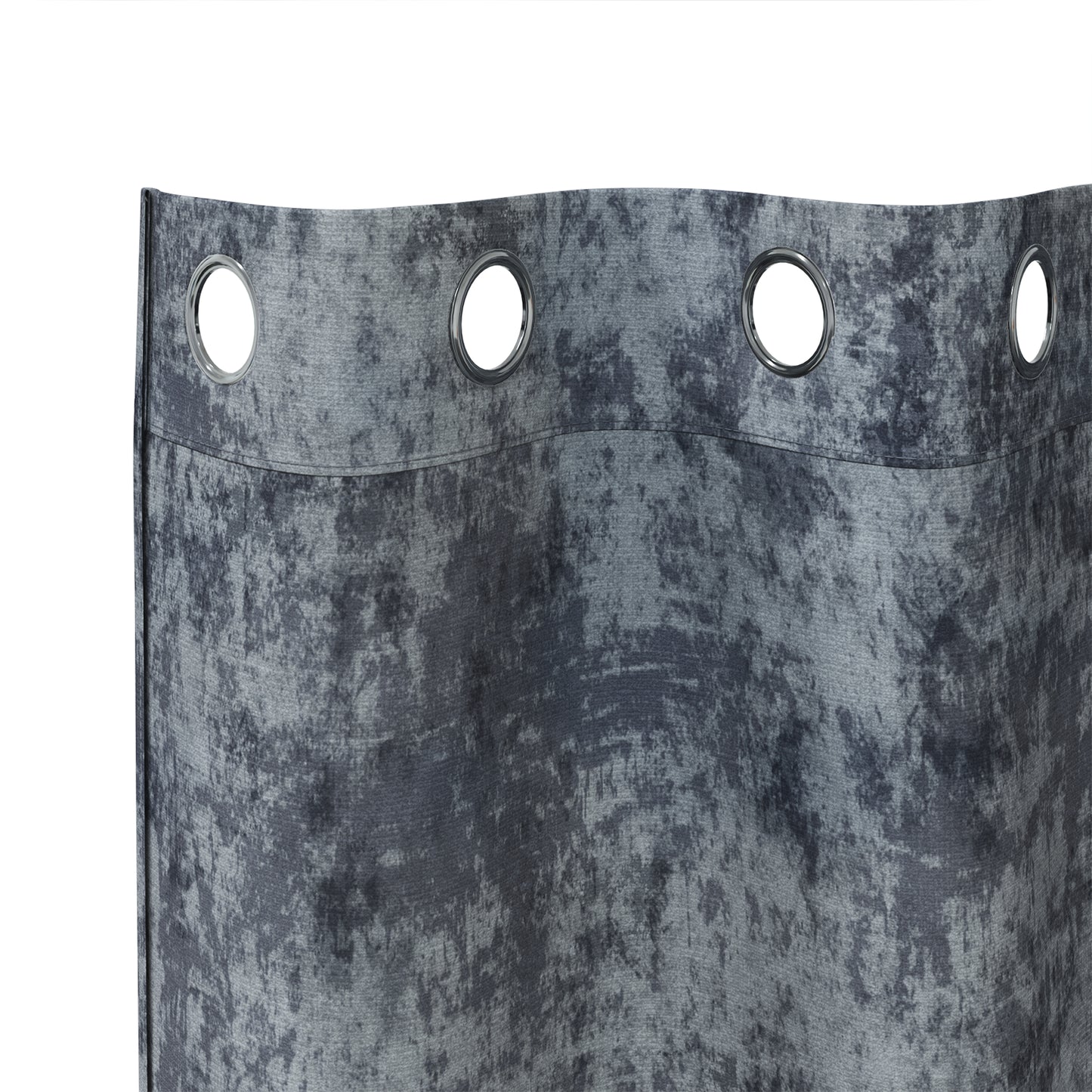 Fløyel Gardiner med gardiner 2 pcs Sølvgrå 225 x 140 cm Fløyel