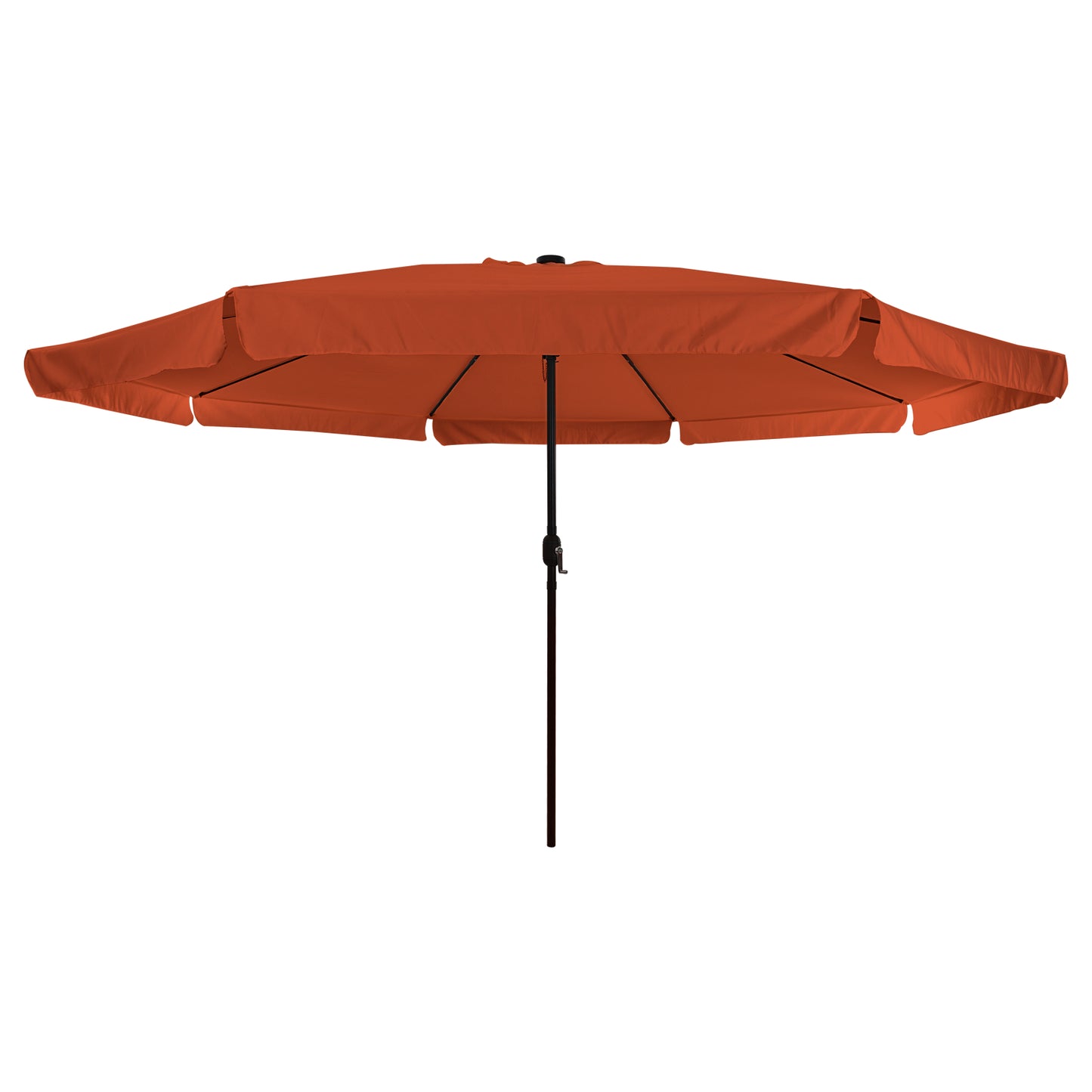 Hageparasol Terrakotta 395 x 395 x 245 cm Polyester