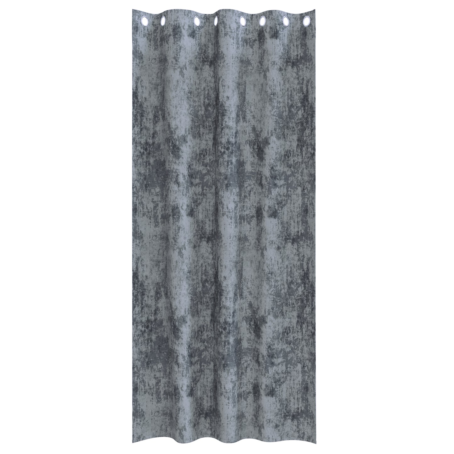 Fløyel Gardiner med gardiner 2 pcs Sølvgrå 260 x 140 cm Fløyel