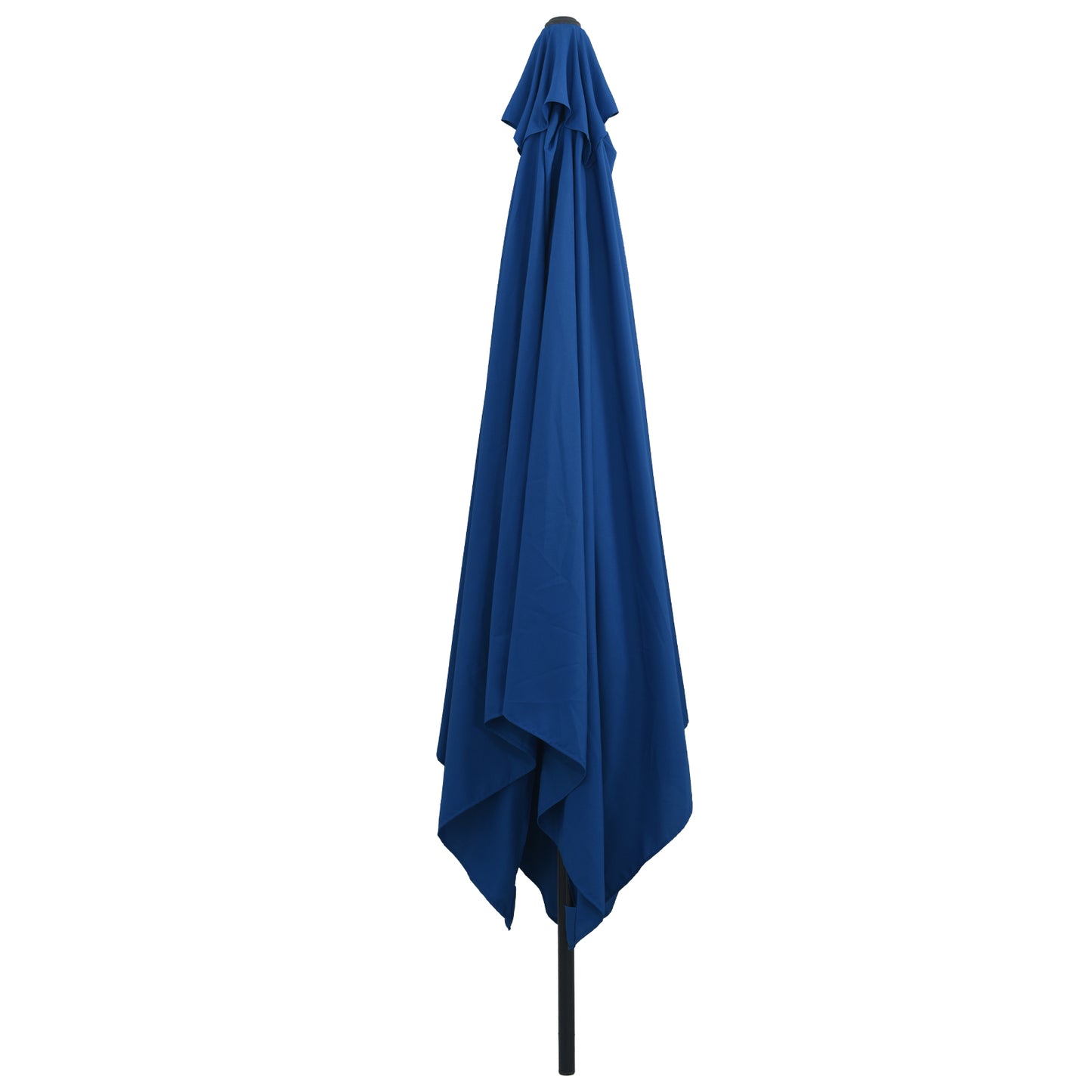 Hageparasol 295 x 295 x 245 cm Polyester og stål Azurblå
