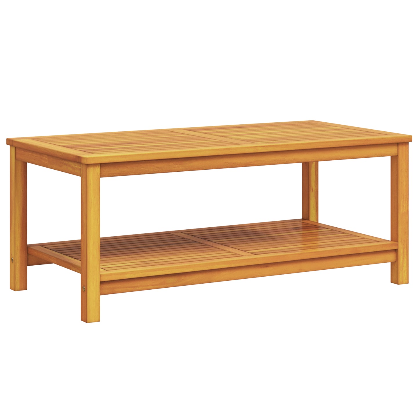 Sidetabell Olje naturlig 110 x 55 x 45 cm Solid akasietre